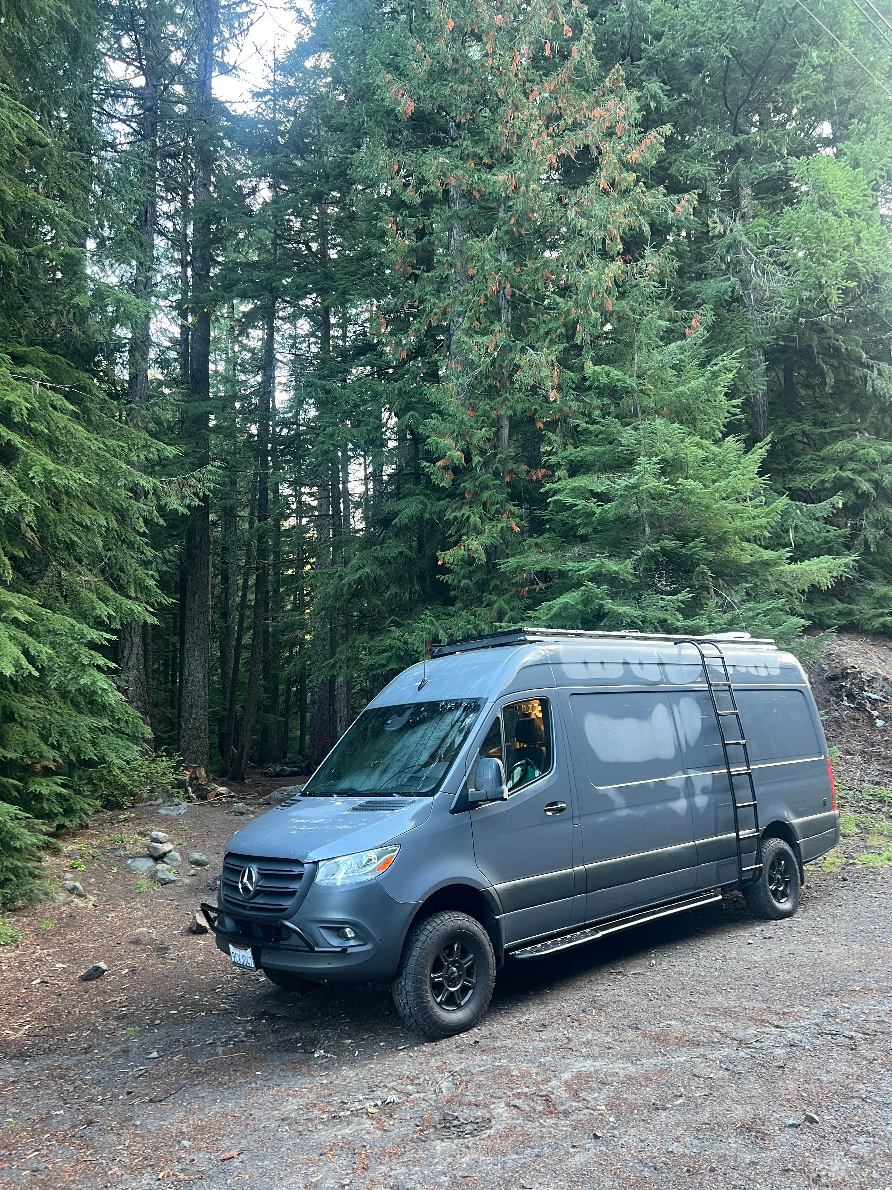 Brandon K.'s photo of rv camping at Kiwanis Road Free Camping near Mt. Hood National Forest