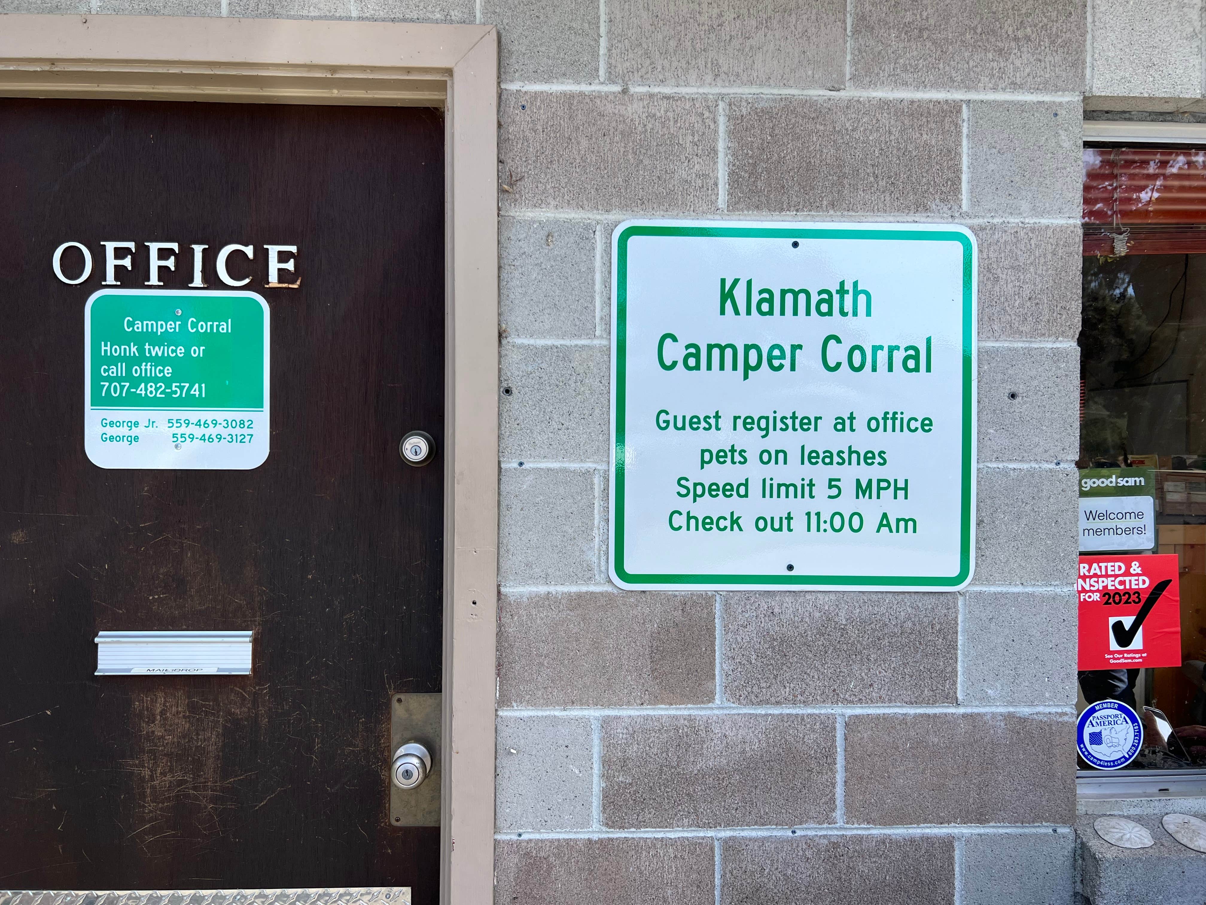 Camper-submitted photo at Klamath Camper Corral near Redwood National Park