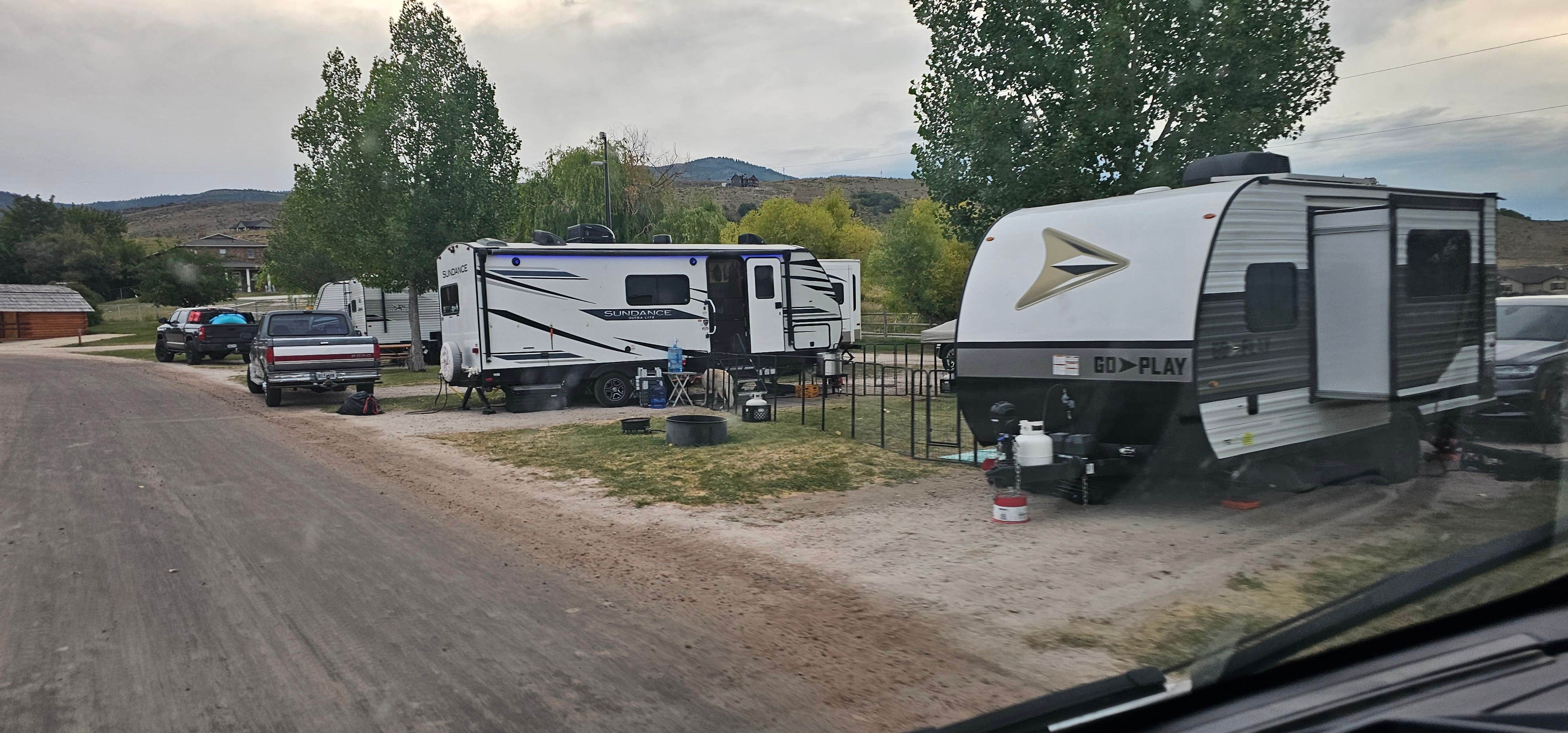 johny R.'s photo of rv camping at KOA Trail Side, Garden City, UT near Logan, UT