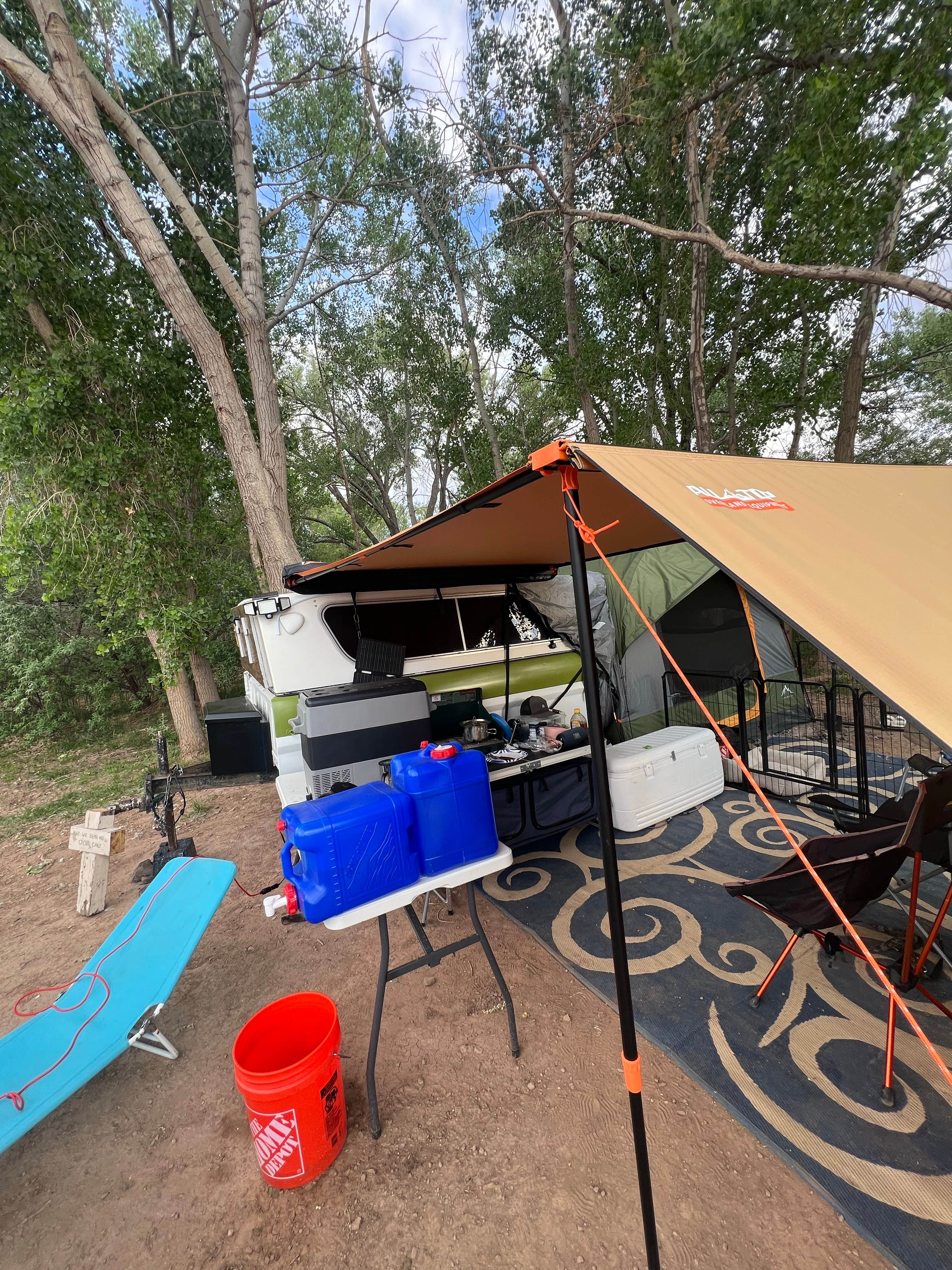 John R.'s photo of tent camping at Kolob Terrace Road near Veyo, UT