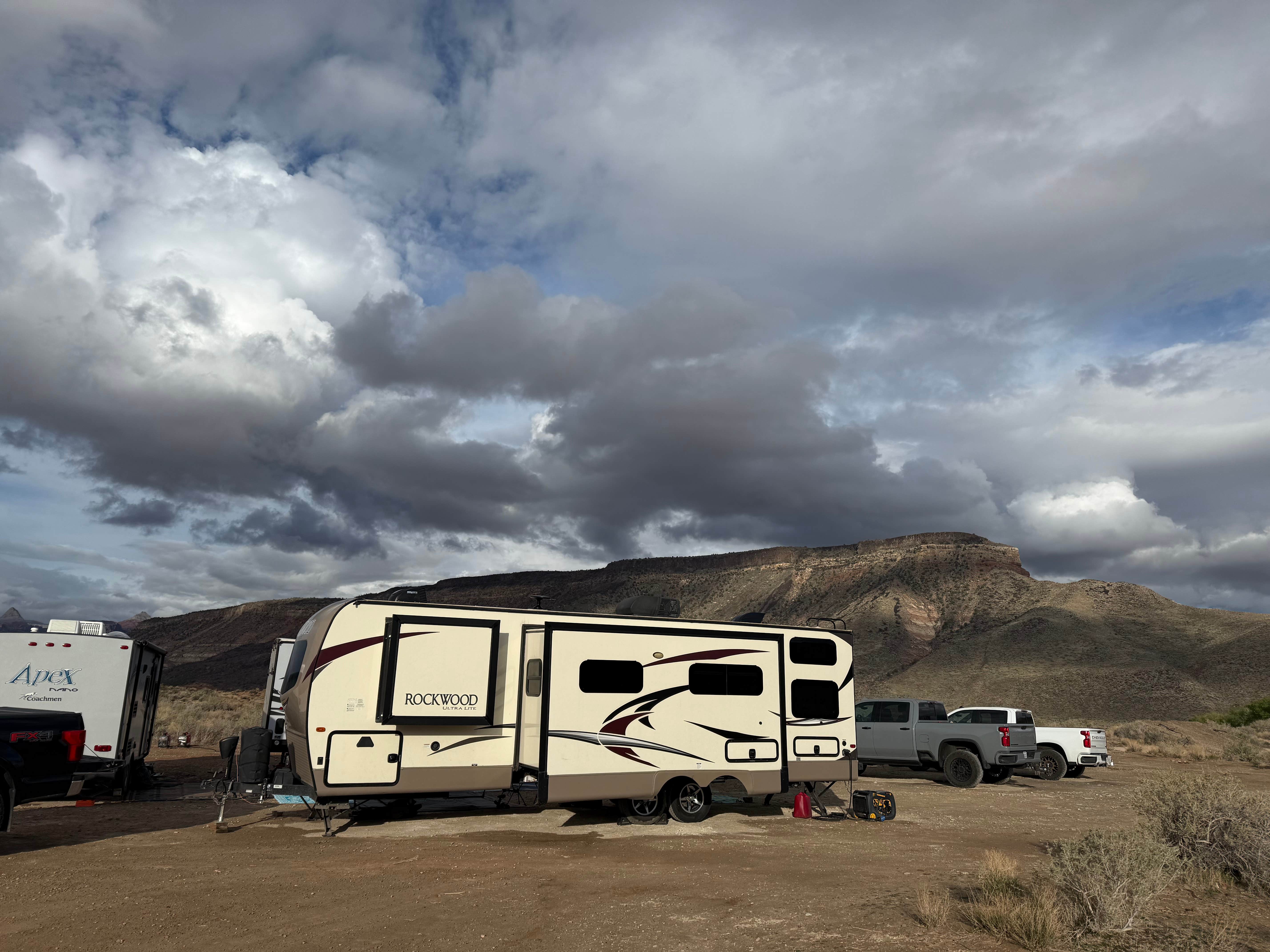 Camping near Gooseberry Mesa: Kolob Terrace Road, Virgin, Utah