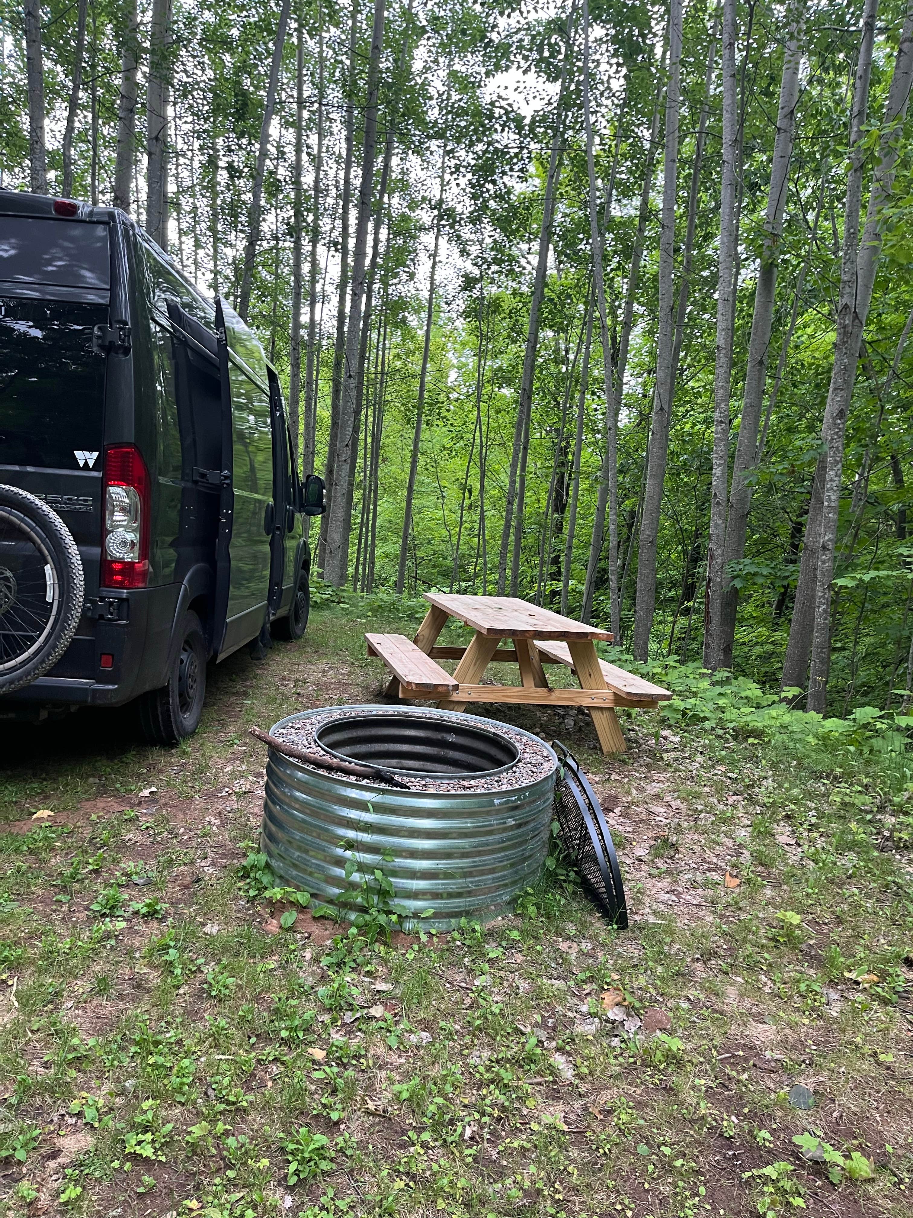 Camper-submitted photo at Kona Hills Campground near Marquette, MI
