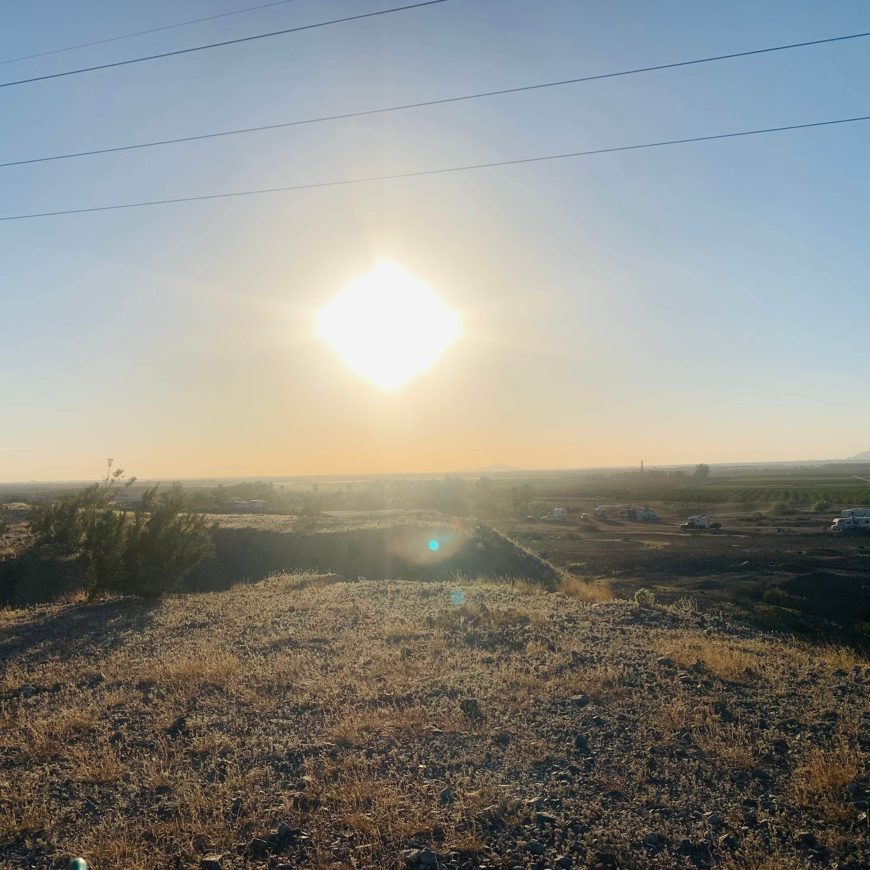 Marilyn P.'s photo of a dispersed camping area at Kool Corner BLM Campground near Wellton, AZ