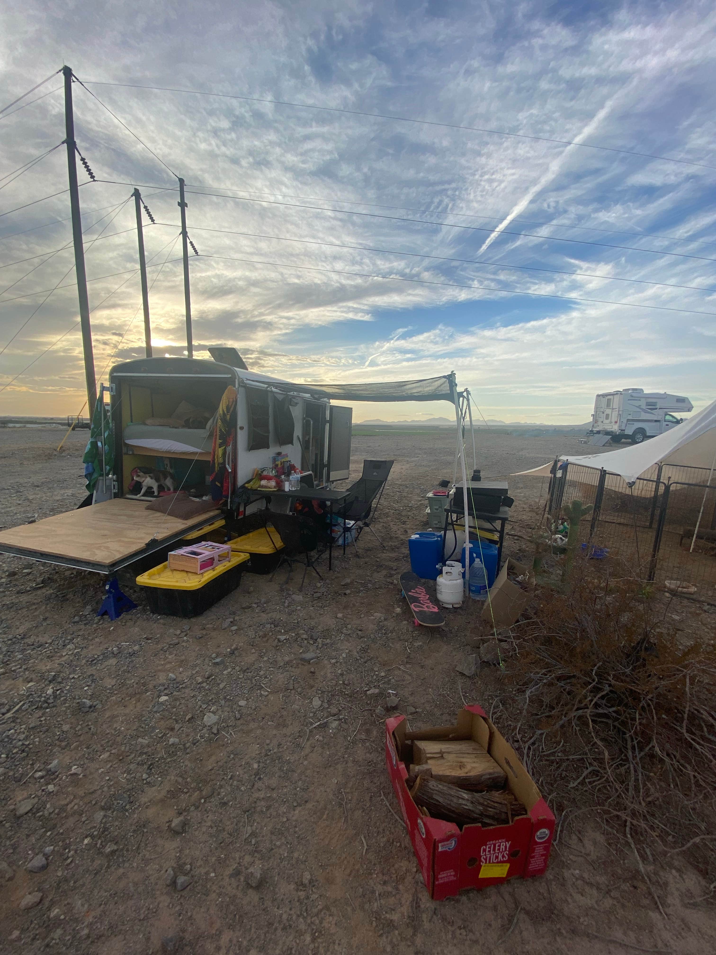 Camper-submitted photo at Kool Corner near Winterhaven, CA