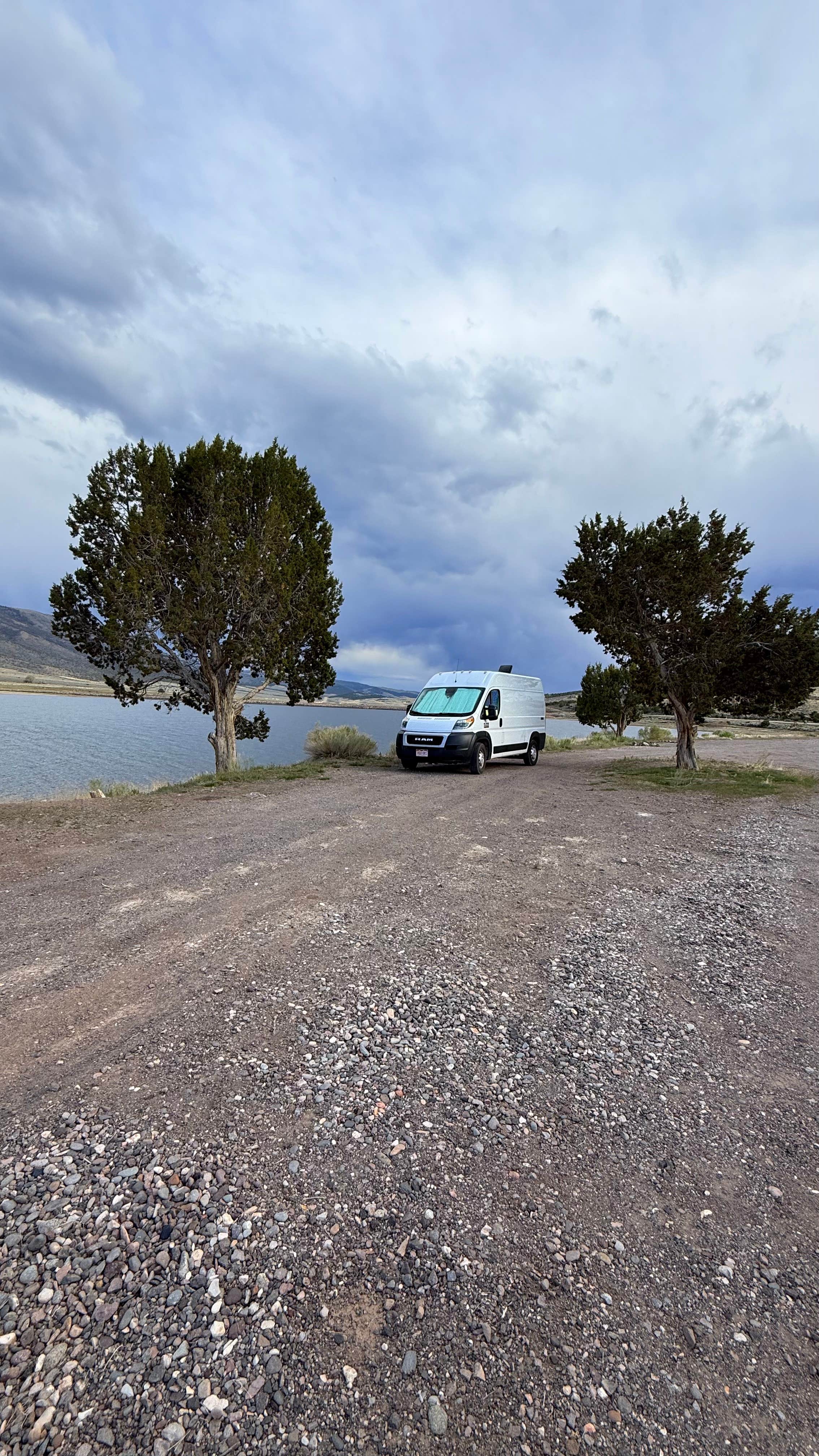 Camper-submitted photo at Koosharem Reservoir near Monroe, UT