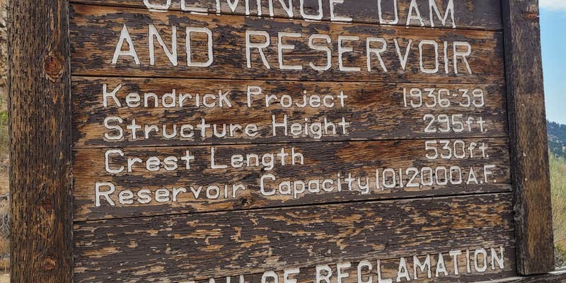 Camper submitted image from Kortes Reservoir Miracle Mile Dispersed