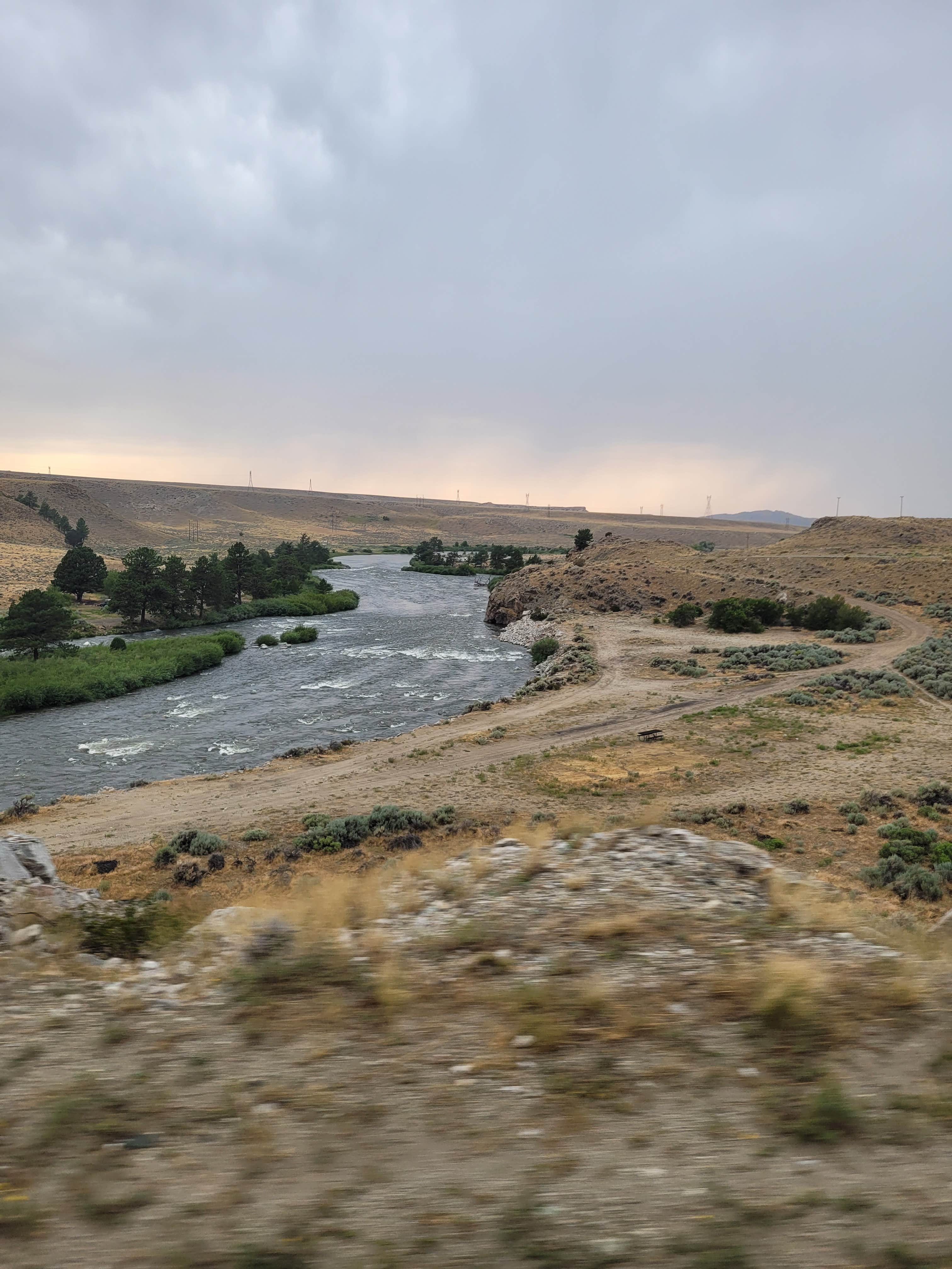 Camper-submitted photo at Kortes Reservoir Miracle Mile Dispersed near Elk Mountain, WY