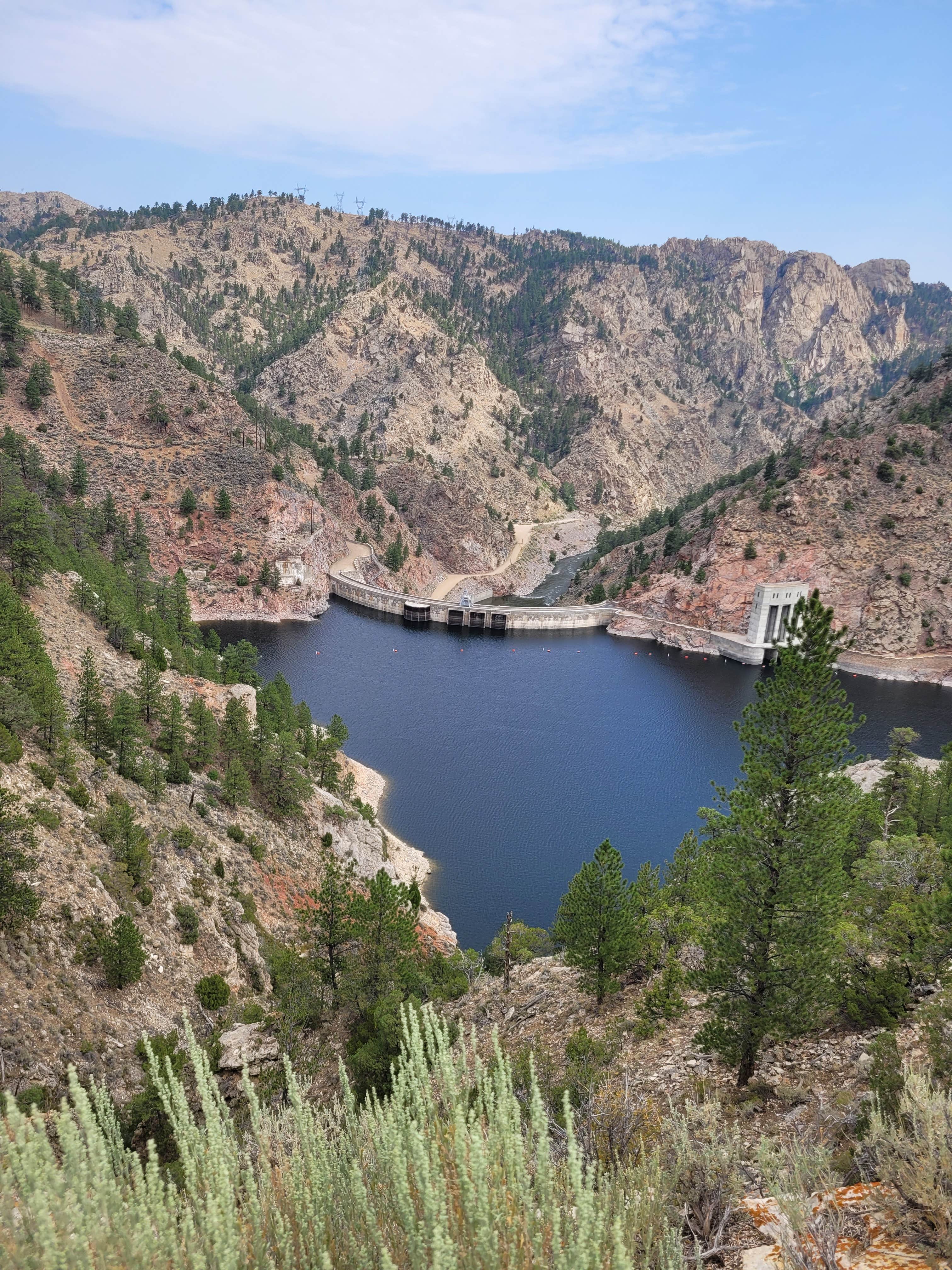 Camper-submitted photo at Kortes Reservoir Miracle Mile Dispersed near Elk Mountain, WY