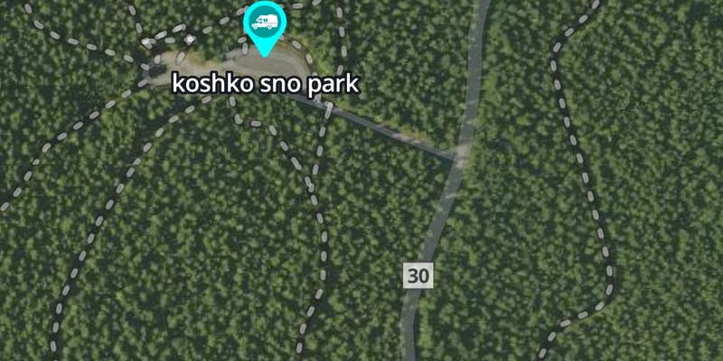 Camper submitted image from Koshko sno park
