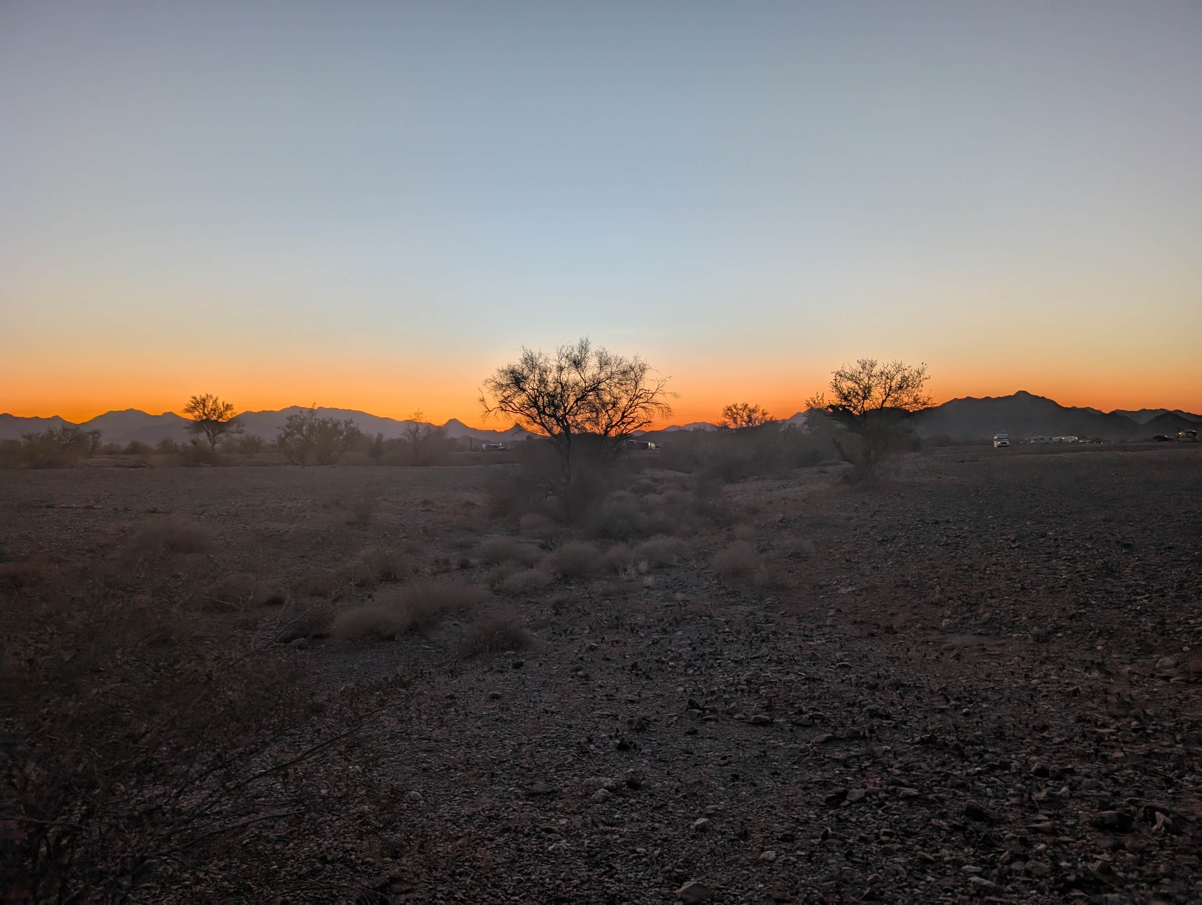 Rick M.'s photo of a dispersed camping area at La Posa South BLM Long Term Visitor Area (LTVA) near Palo Verde, CA