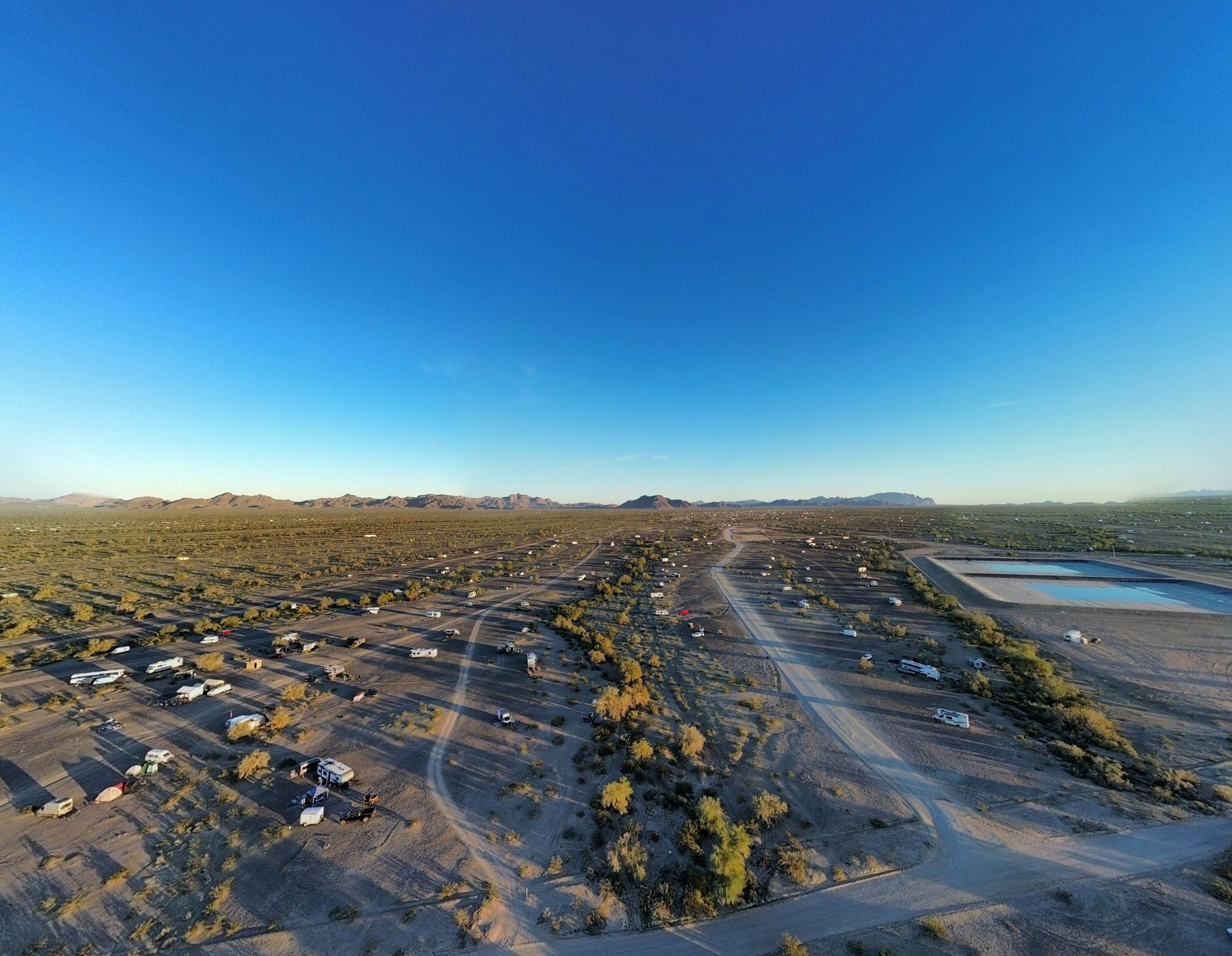 Tracy M.'s photo of a dispersed camping area at La Posa West BLM Long Term Visitor Area near Palo Verde, CA