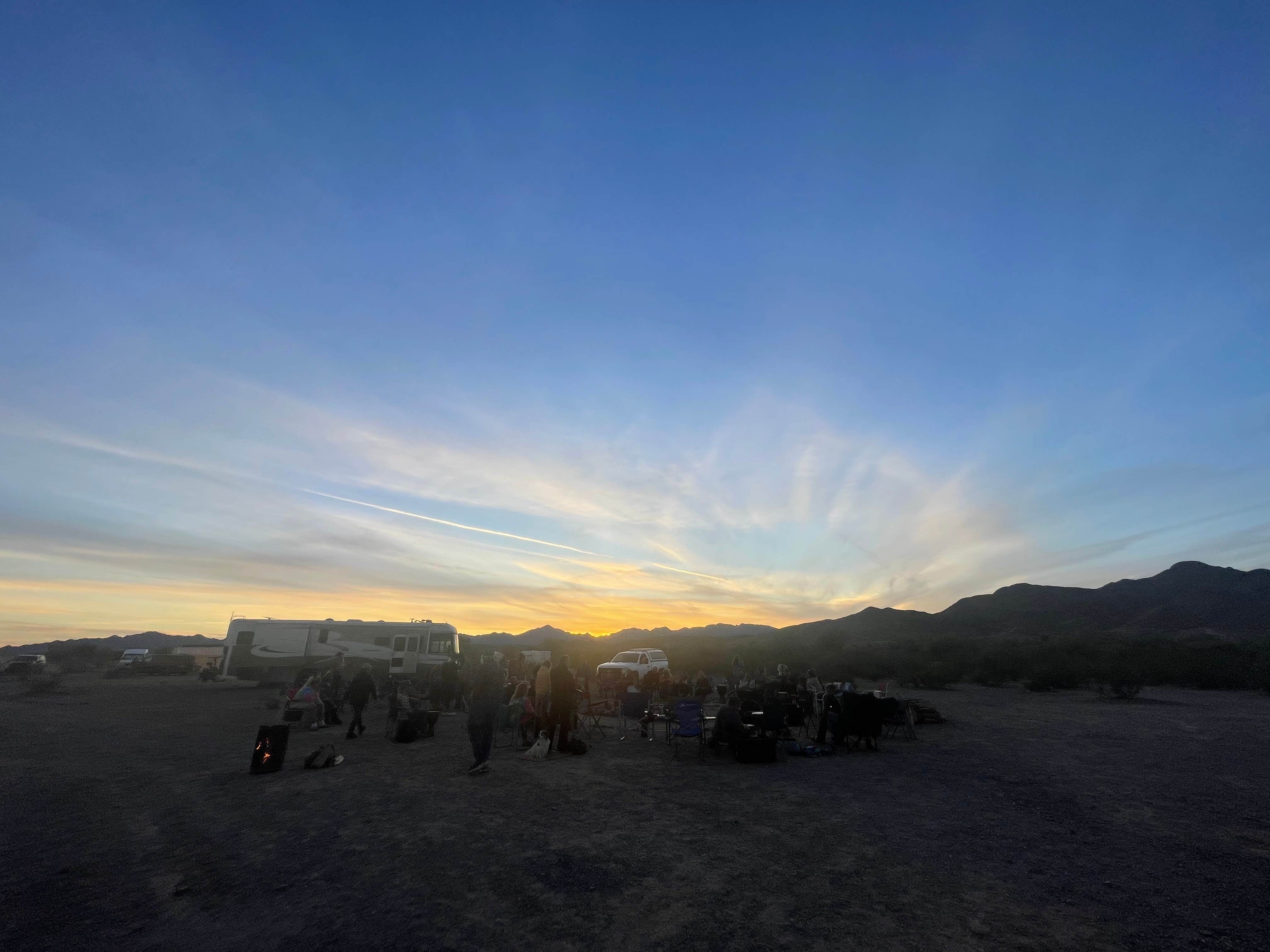 Tracy M.'s photo of camping with pets at La Posa West BLM Long Term Visitor Area near Quartzsite, AZ