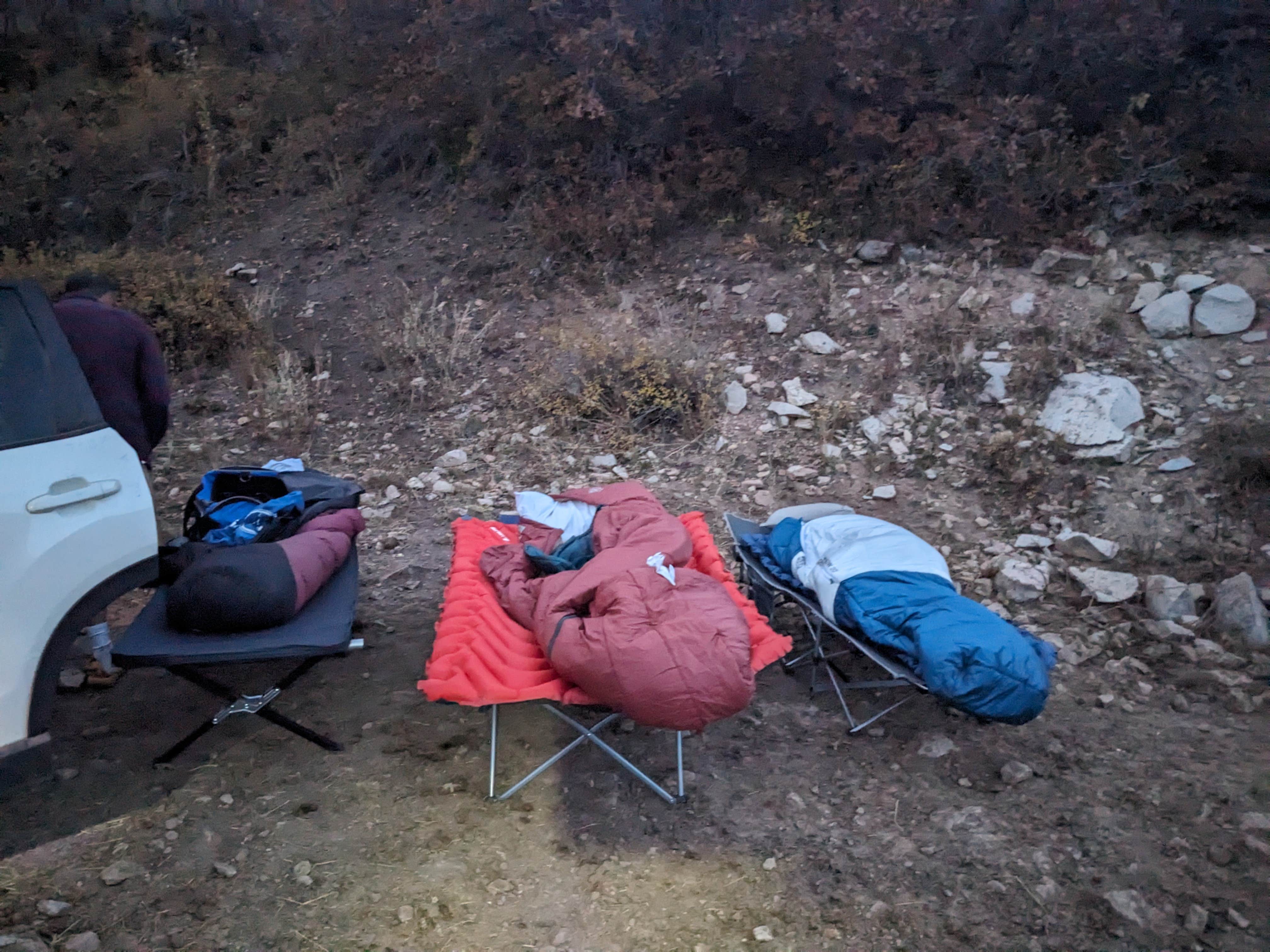 Tyler R.'s photo of a dispersed camping area at La Sal Loop Rd Dispersed near La Sal, UT
