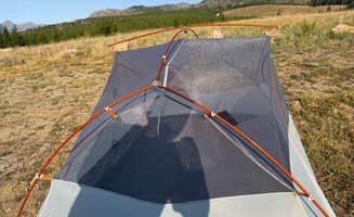 Henry W.'s photo of a dispersed camping area at Lady of the Lake Trail on Lulu Pass near Red Lodge, MT