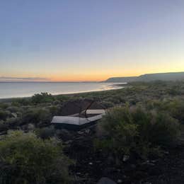 Lake Abert US 395 South Pullout Dispersed Camping