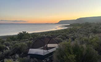 Austin R.'s photo at Lake Abert US 395 South Pullout Dispersed Camping near Lakeview, OR
