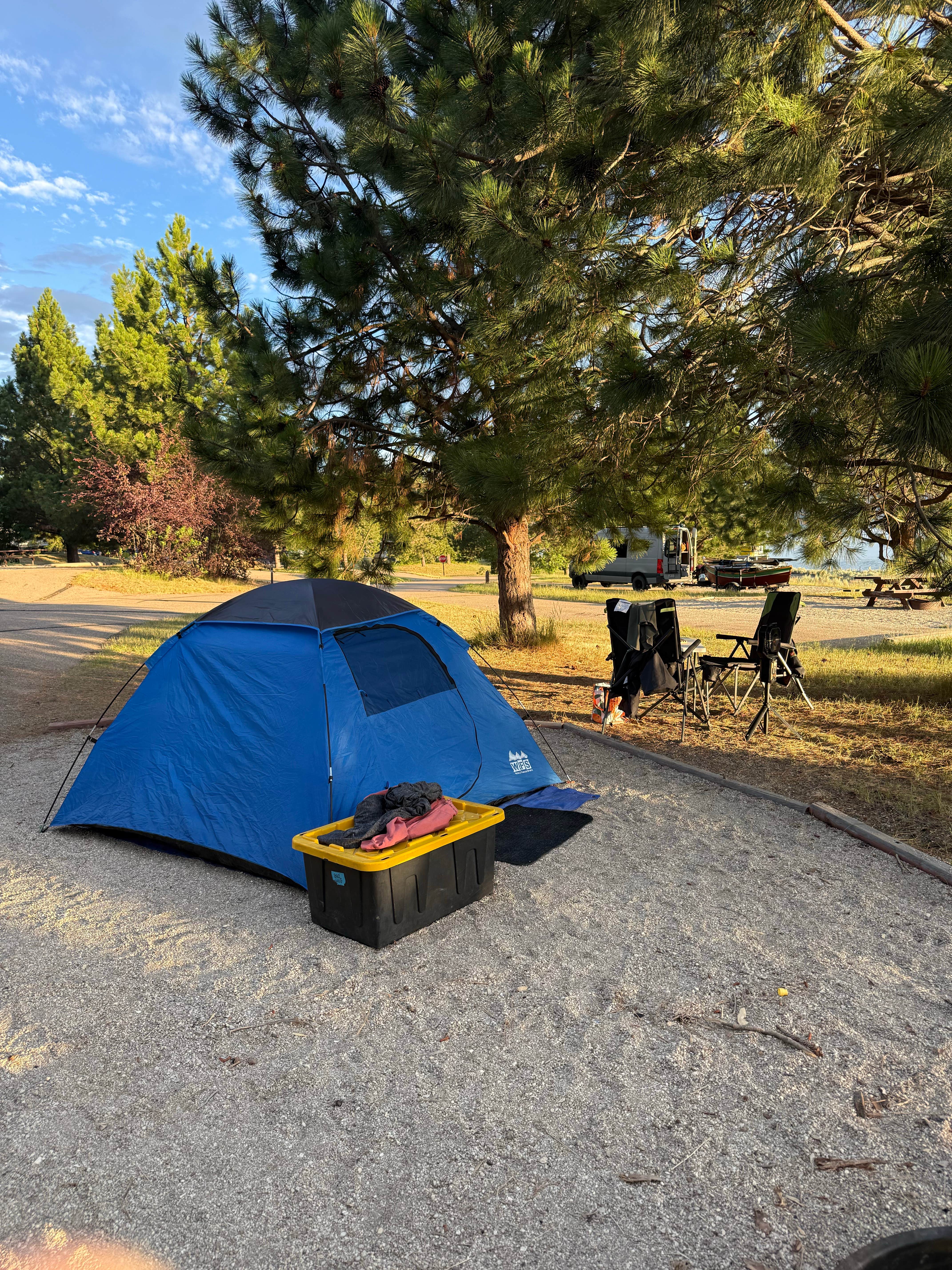 Camper-submitted photo at Sugarloaf Campground — Lake Cascade State Park near McCall, ID