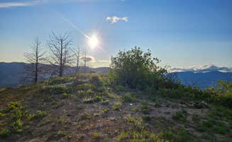 Ryan S.'s photo of a dispersed camping area at Lake Chelan Overlook near Winthrop, WA