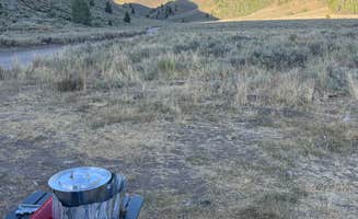 Sam S.'s photo of a dispersed camping area at Lake Creek Rd Dispersed near Fairfield, ID