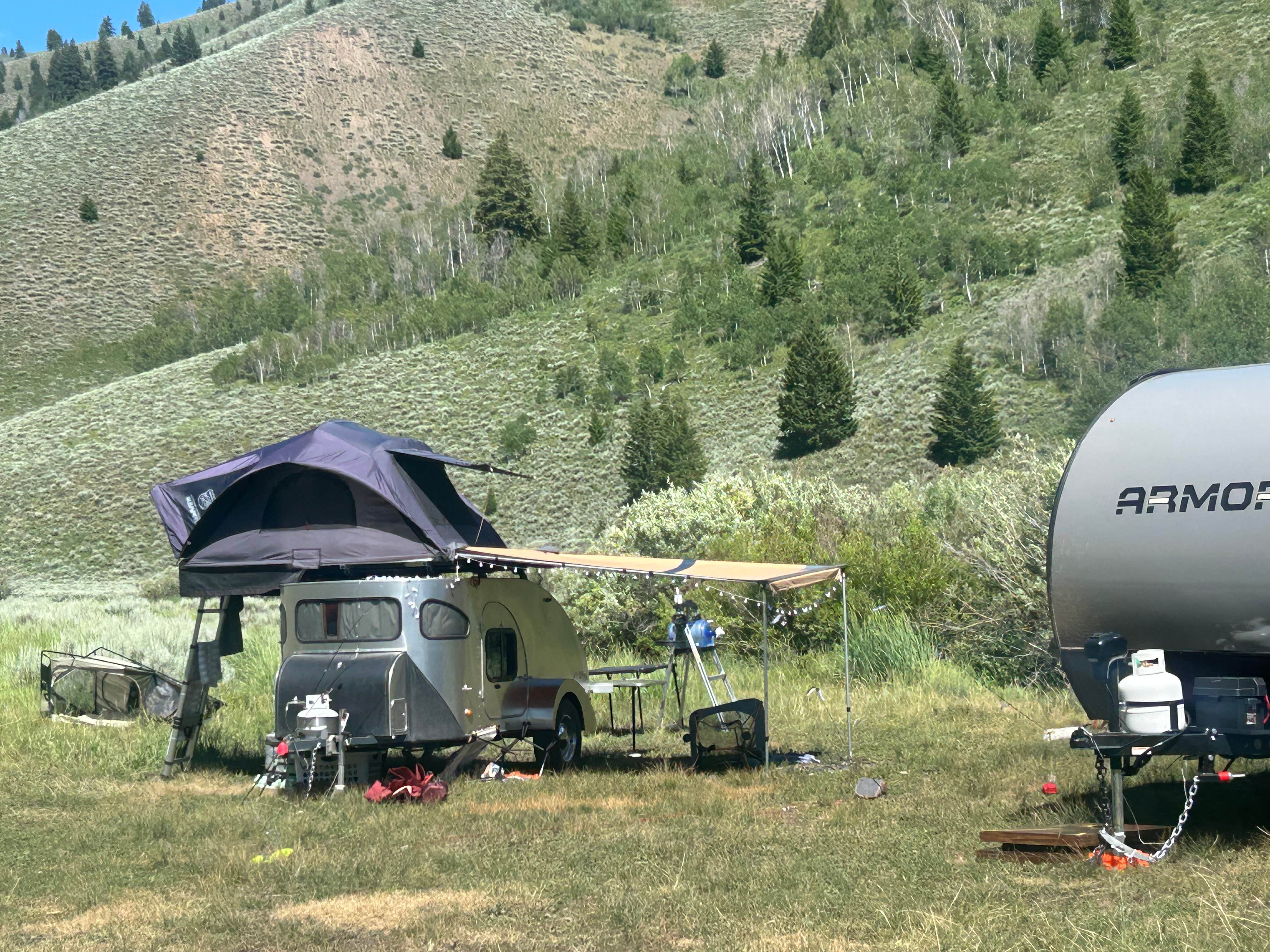 Camping near Baker Creek: Lake Creek Rd Dispersed, Ketchum, Idaho