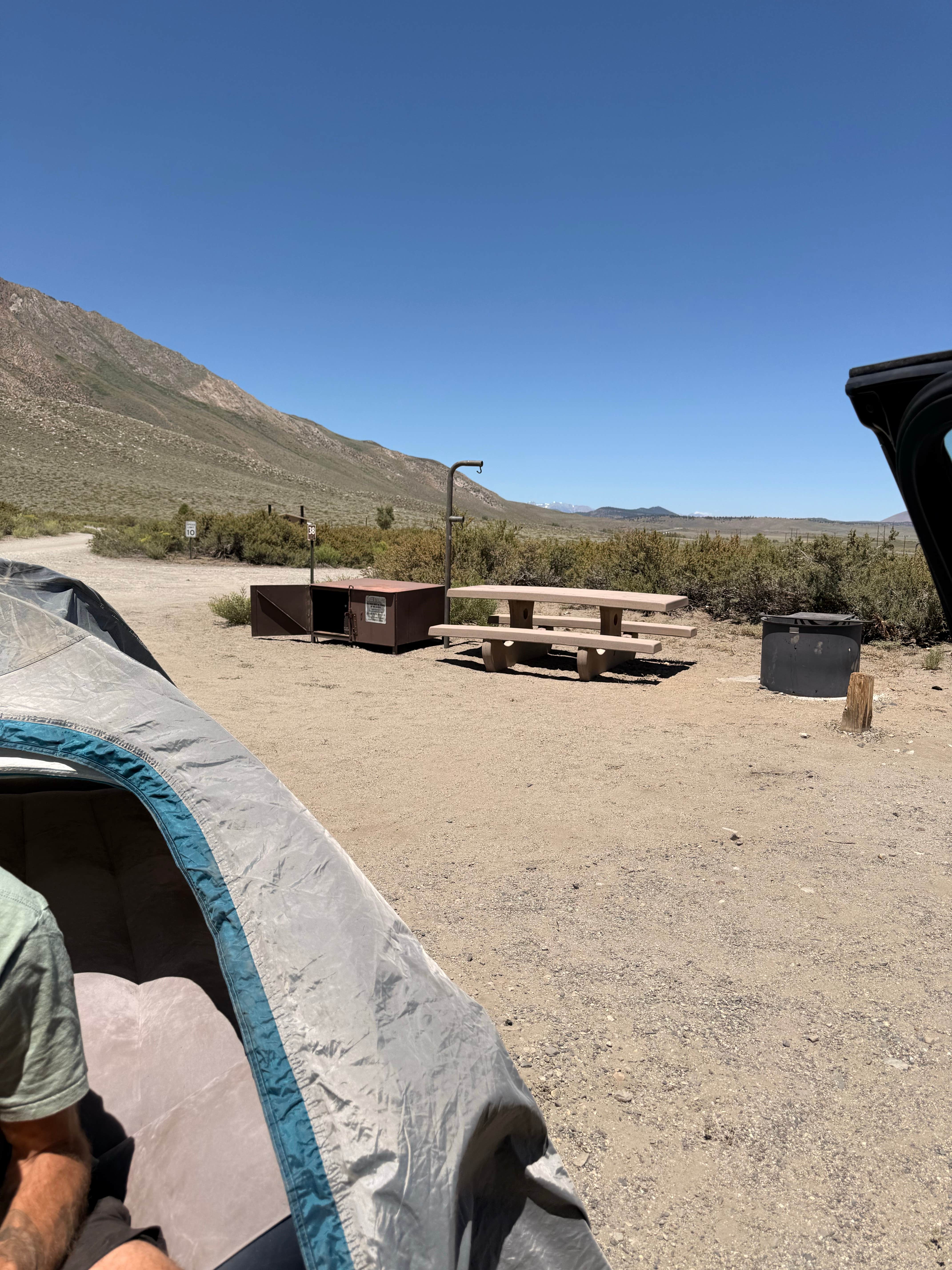 Camper submitted image from Lake Crowley BLM Campground - 1
