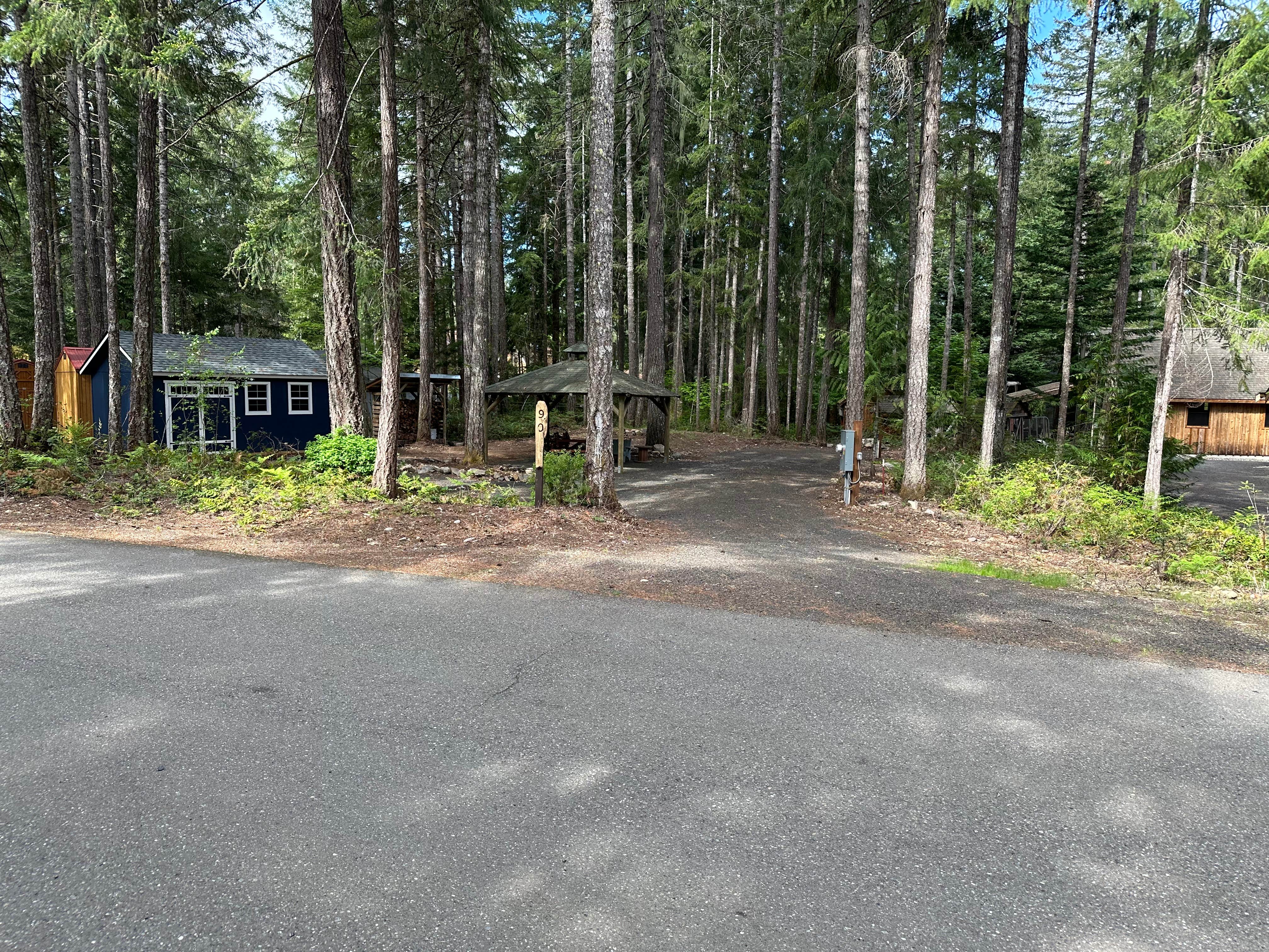 Camper-submitted photo at Lake Cushman RV Lot near Matlock, WA