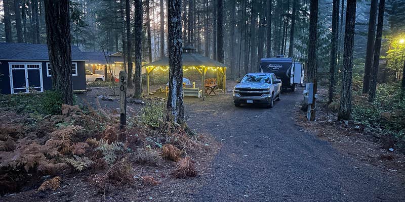 Camper submitted image from Lake Cushman RV Lot