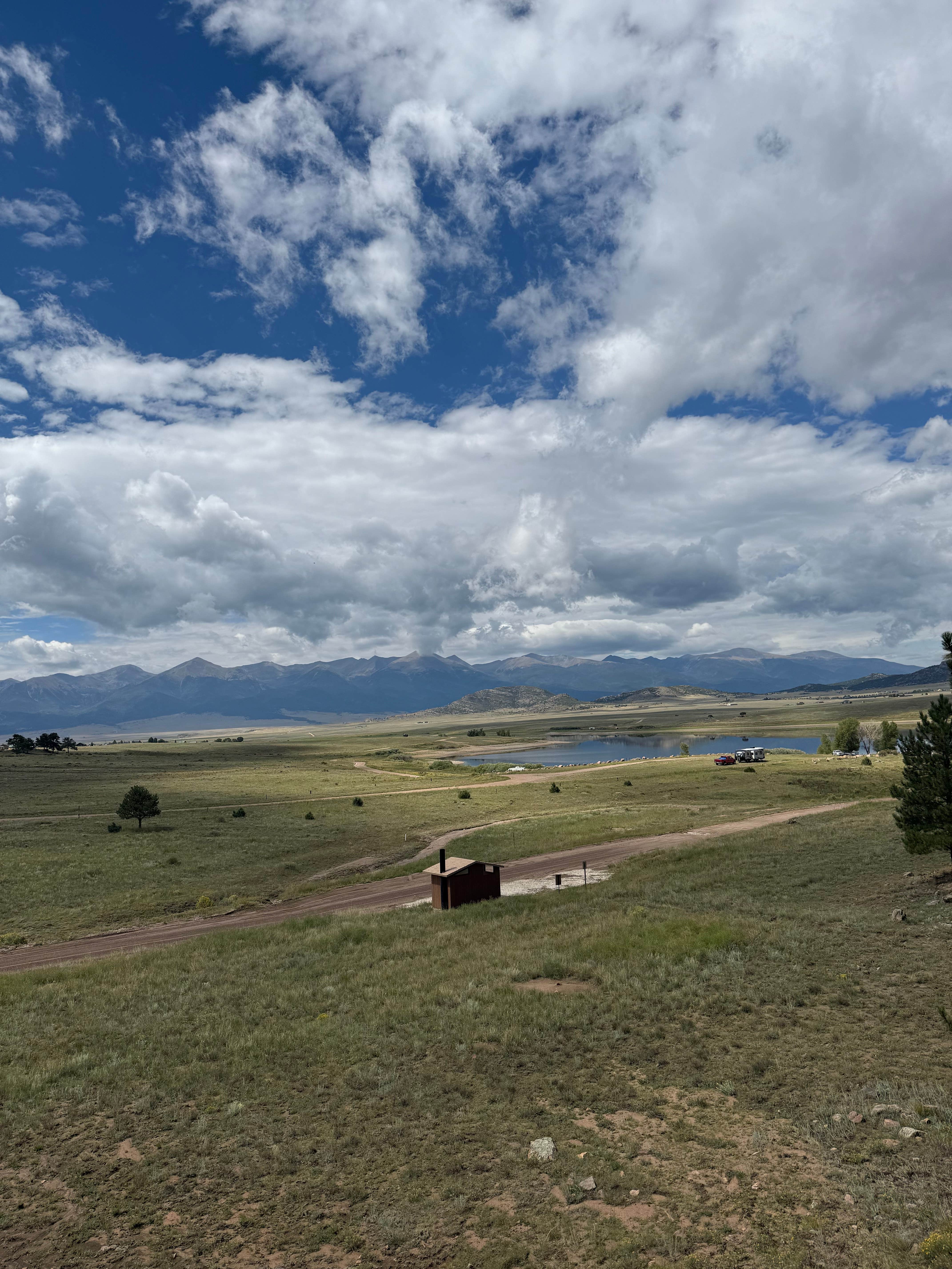 Leah B.'s photo of a dispersed camping area at Lake Deweese state wildlife area near Florence, CO