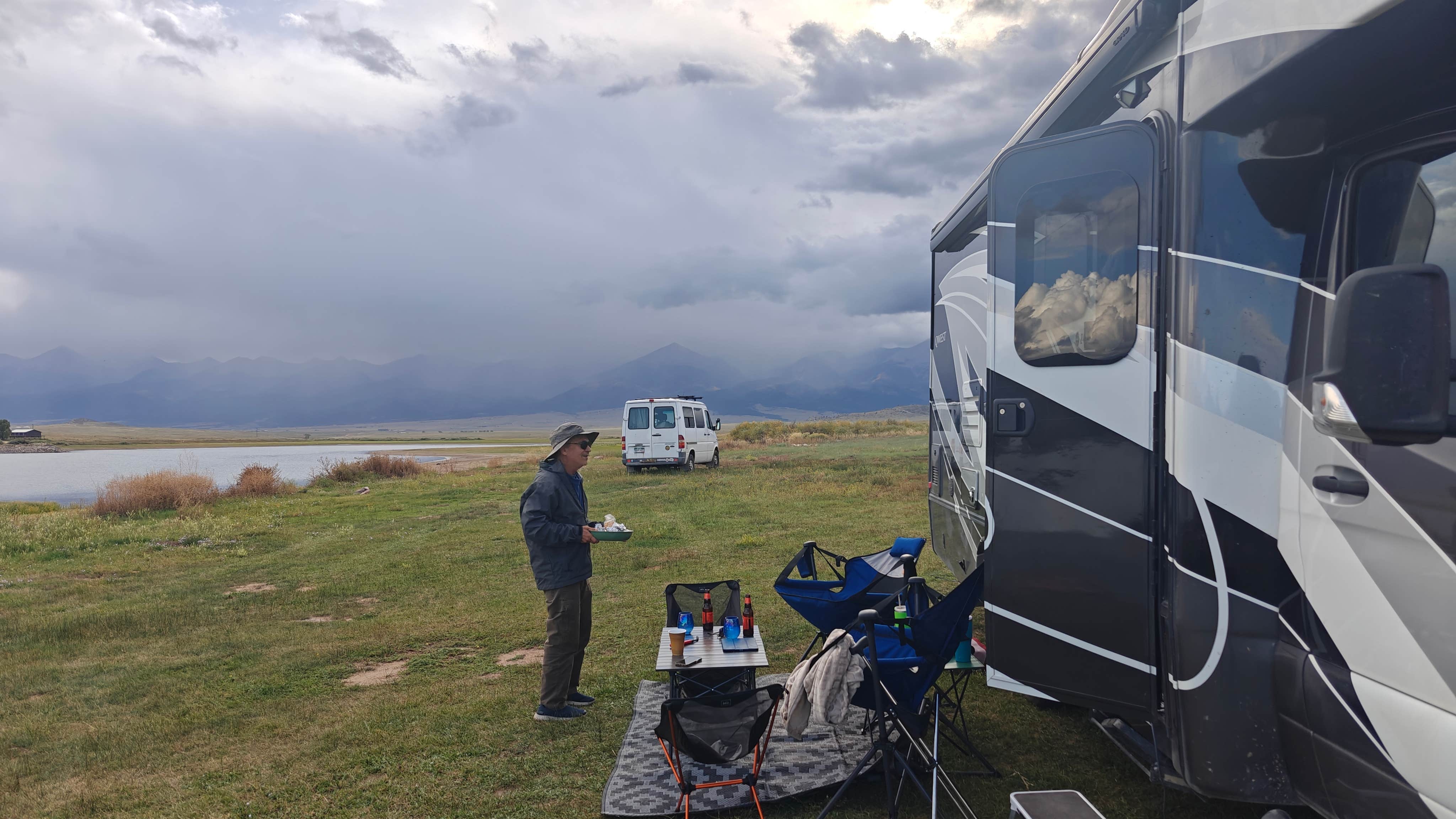 Camper-submitted photo at Lake Deweese state wildlife area near Hillside, CO