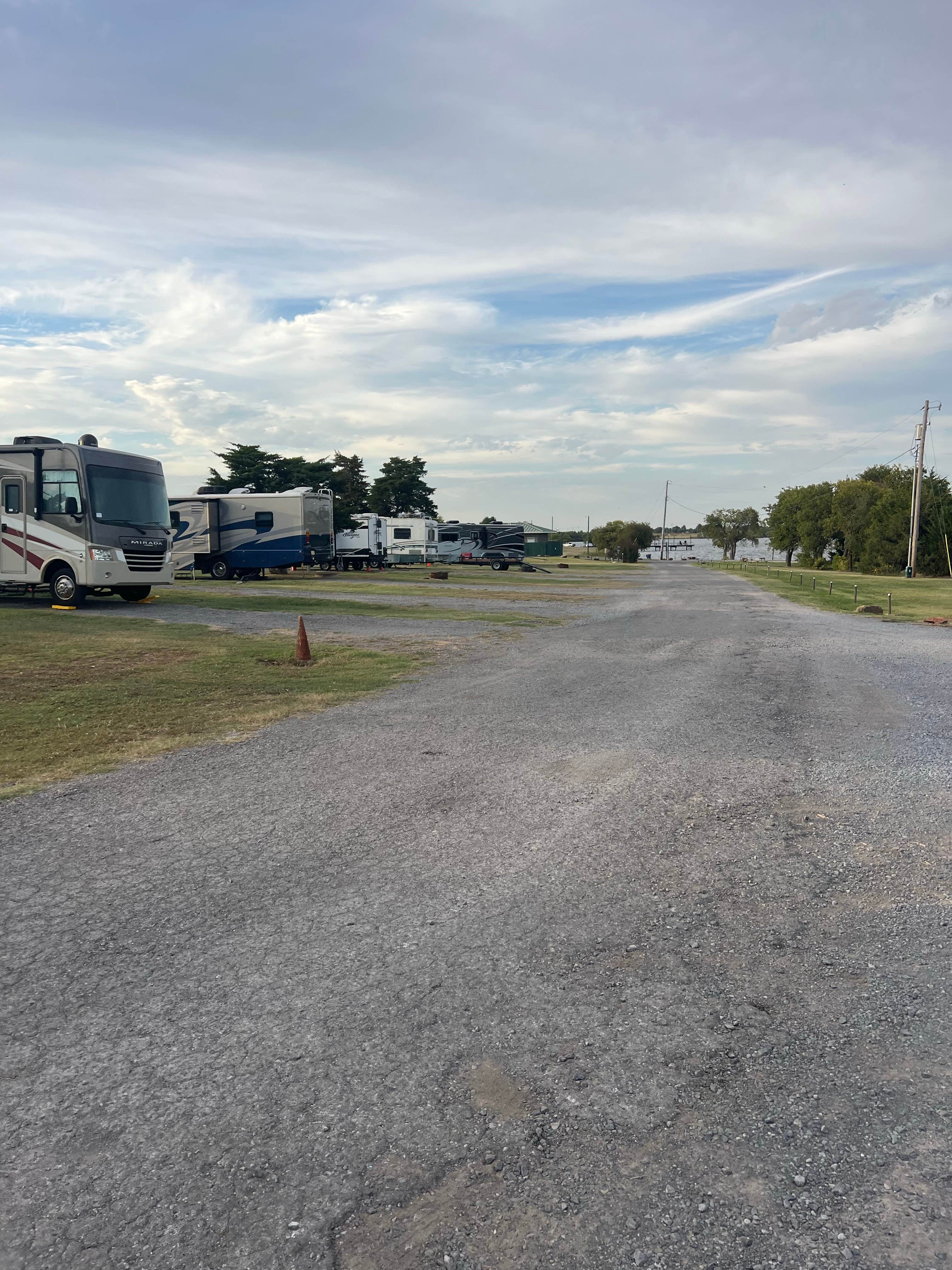 Carly B.'s photo of rv camping at Lake El Reno RV Park near Watonga, OK