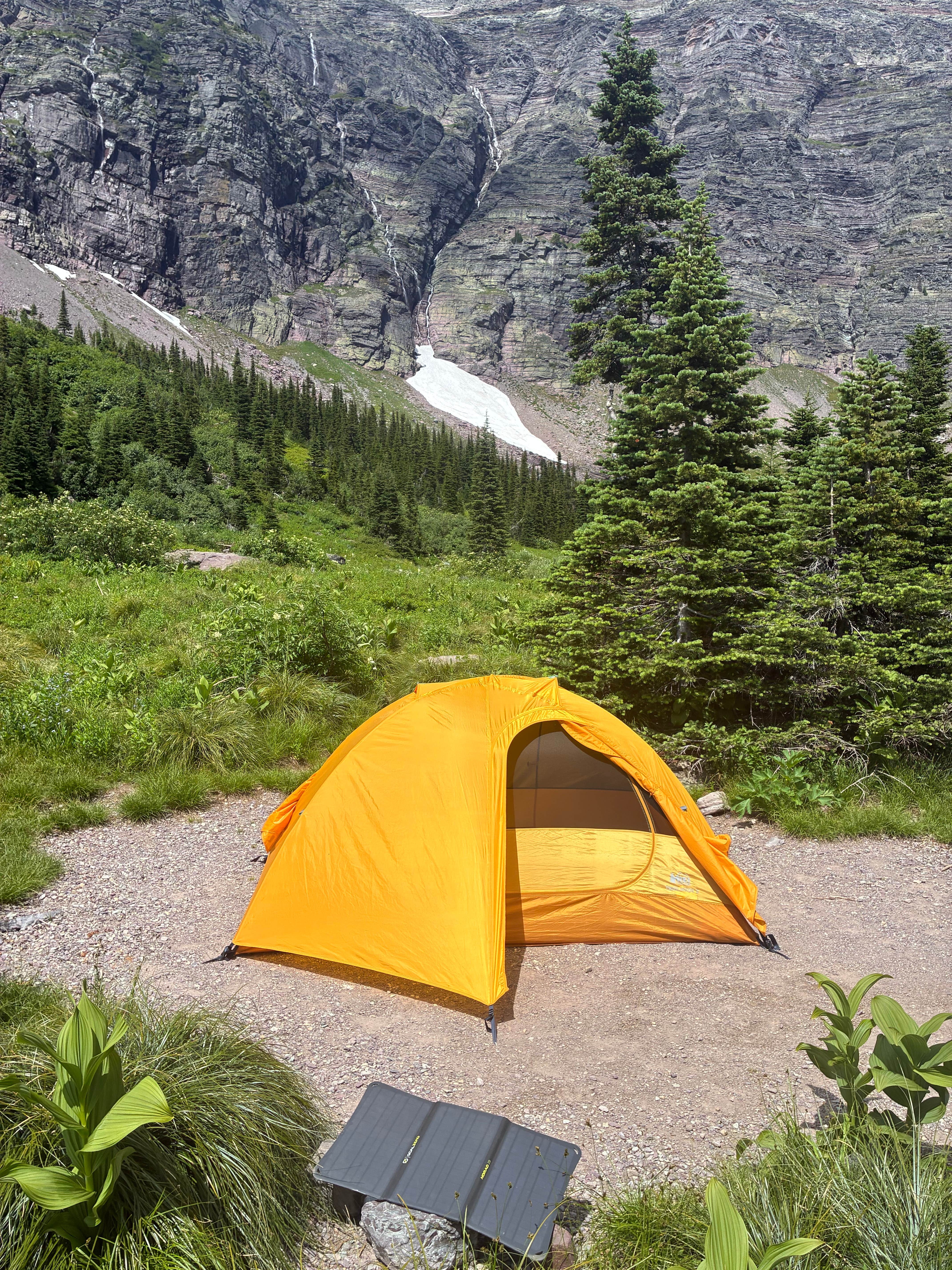 Jackson M.'s photo of tent camping at Lake Ellen Wilson Wilderness Campsite — Glacier National Park near Bigfork, MT