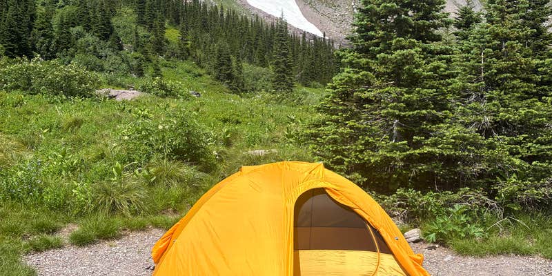 Camper submitted image from Lake Ellen Wilson Wilderness Campsite — Glacier National Park