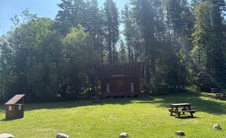 Beth B.'s photo of a cabin at Lake Five Resort near Glacier National Park