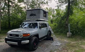 Chris P.'s photo of rv camping at Lake George Escape Campground near Minerva, NY