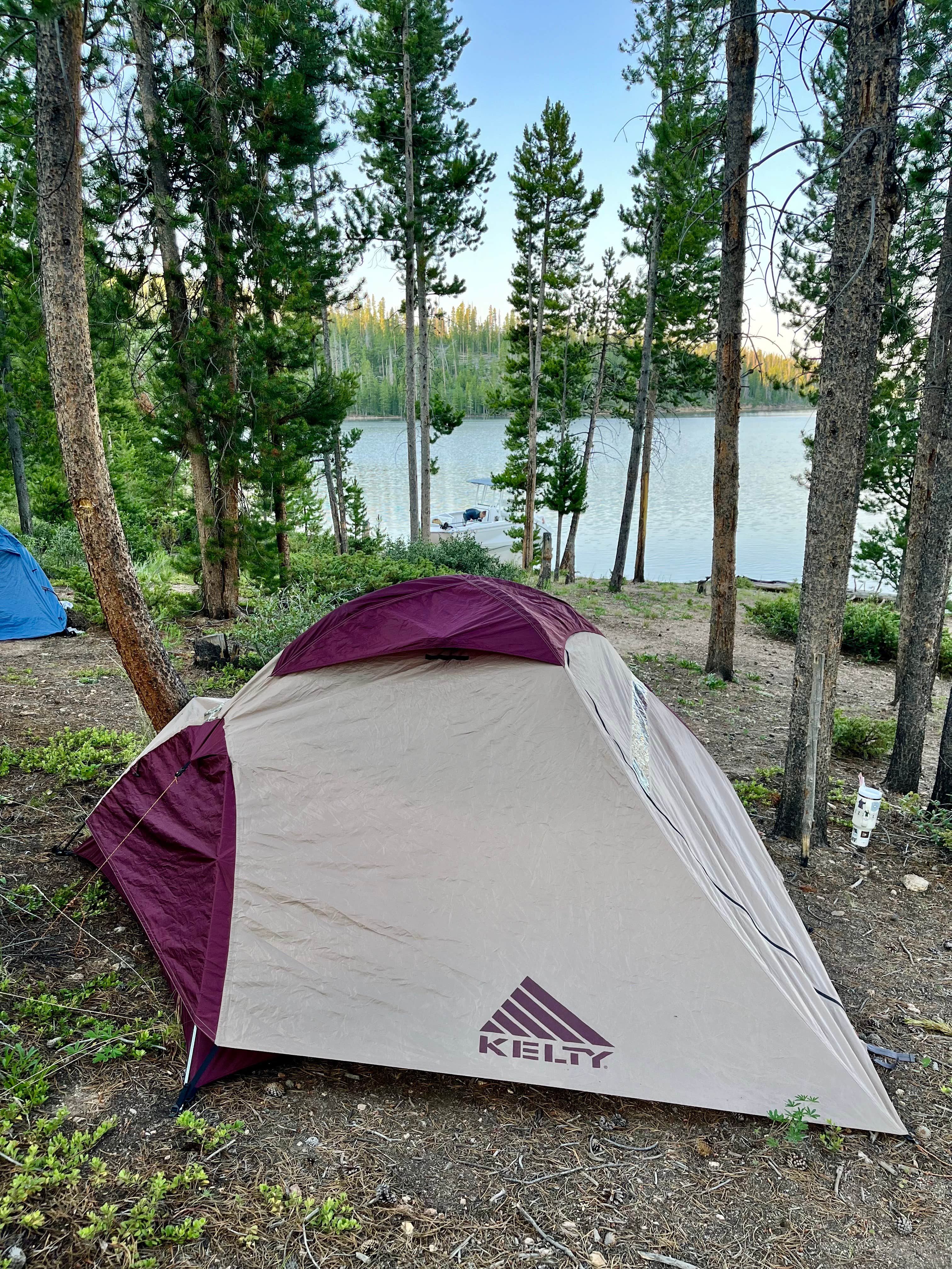 Rob H.'s photo of a dispersed camping area at Lake Granby near Arapaho and Roosevelt National Forests and Pawnee National Grassland