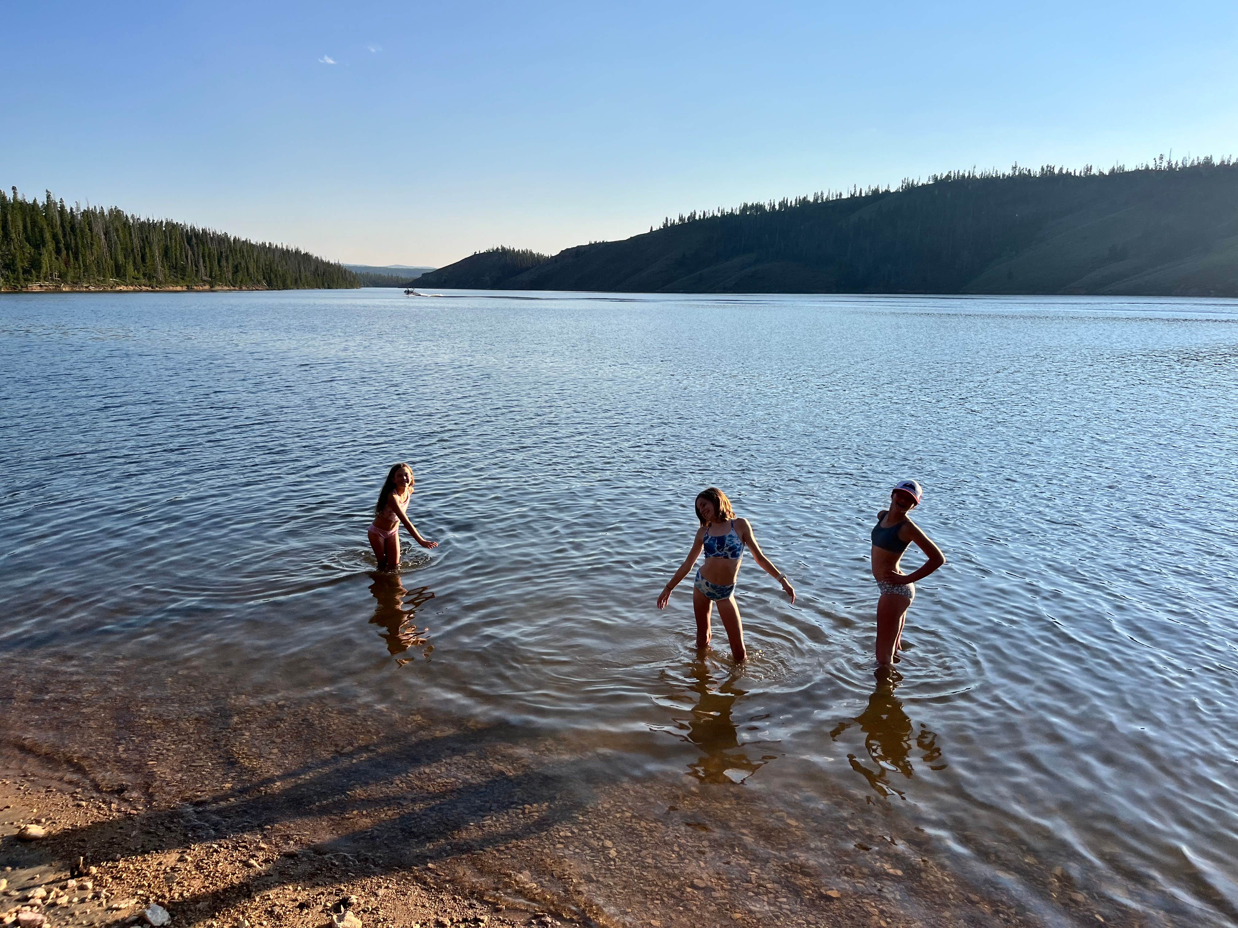 Rob H.'s photo of a dispersed camping area at Lake Granby near Hot Sulphur Springs, CO