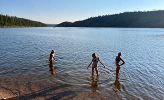 Rob H.'s photo of a dispersed camping area at Lake Granby near Rocky Mountain National Park