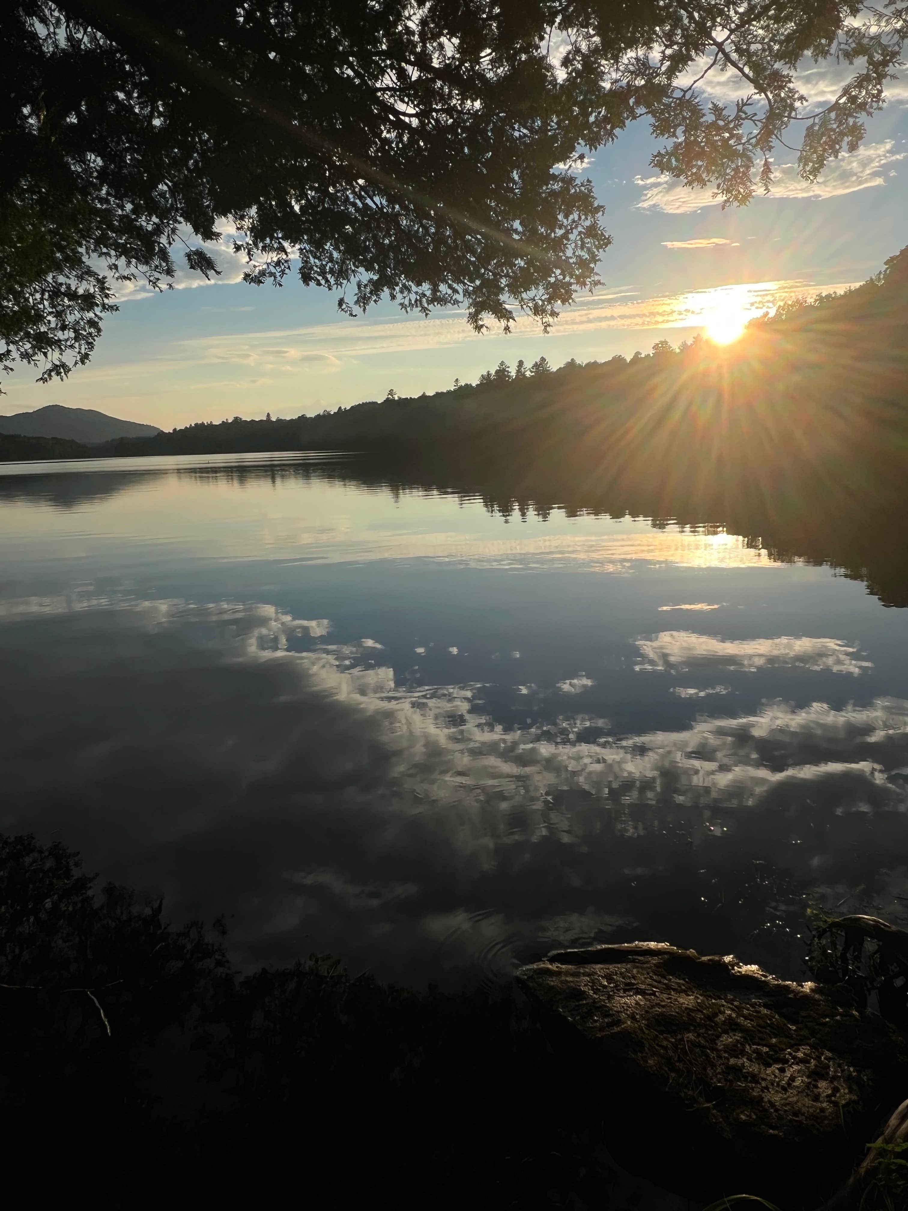 Camper-submitted photo at Lake Harris Campground near Long Lake, NY