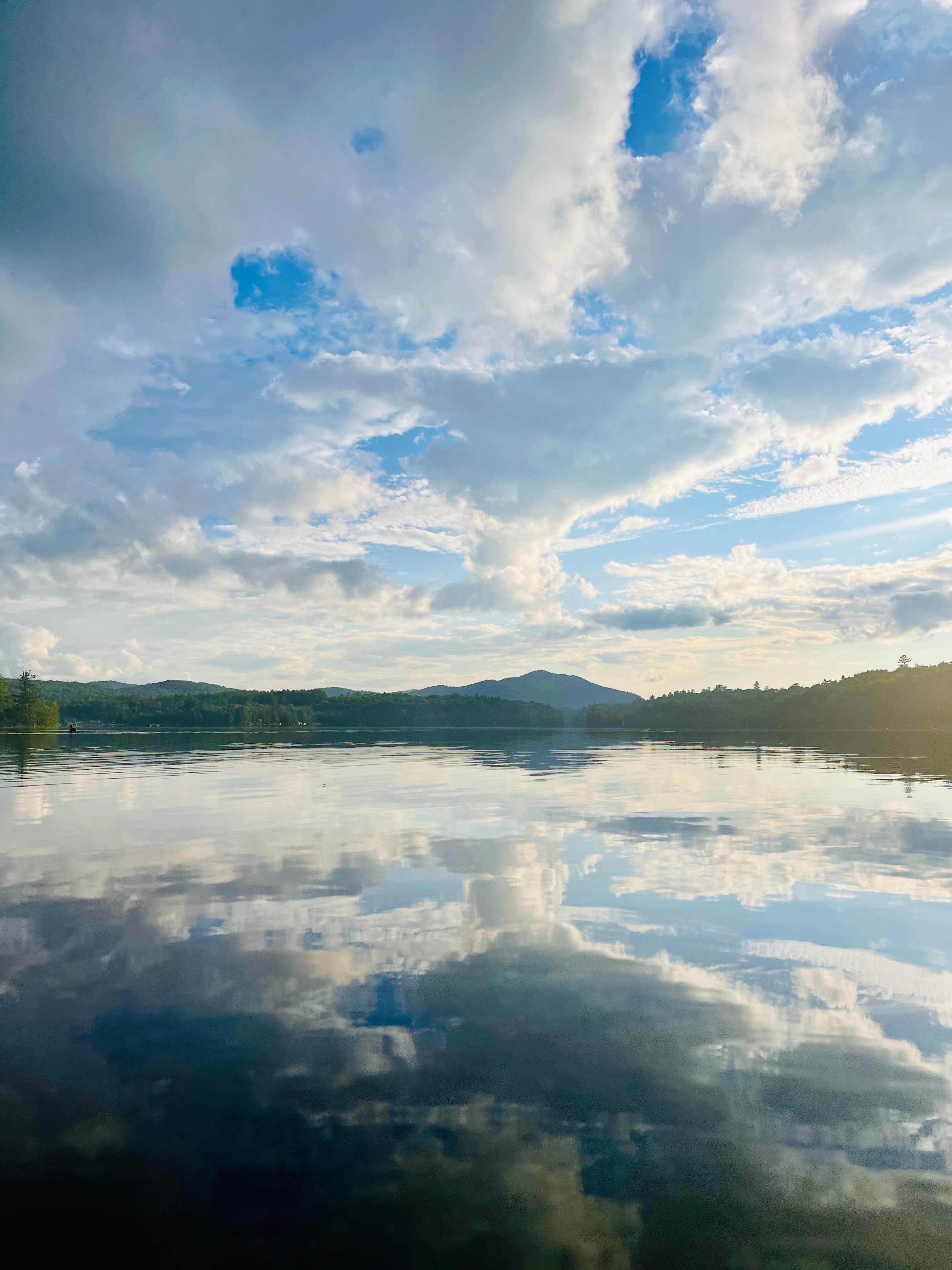 Camper-submitted photo at Lake Harris Campground near Long Lake, NY