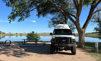 Meghan B.'s photo of rv camping at Lake Hasty Campground — John Martin Reservoir State Park near Lamar, CO