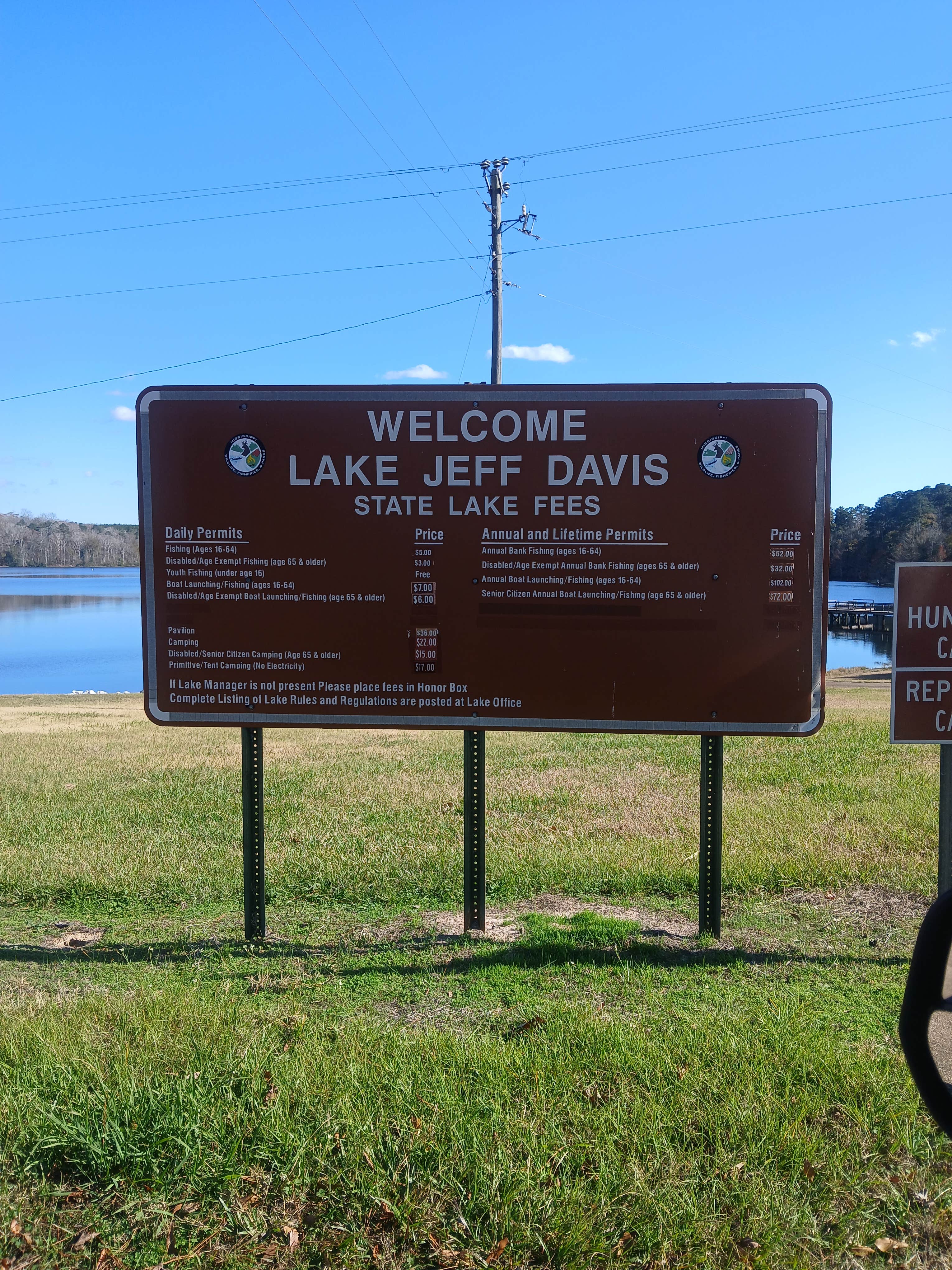 Camper-submitted photo at Lake Jeff Davis near Holly Springs, MS