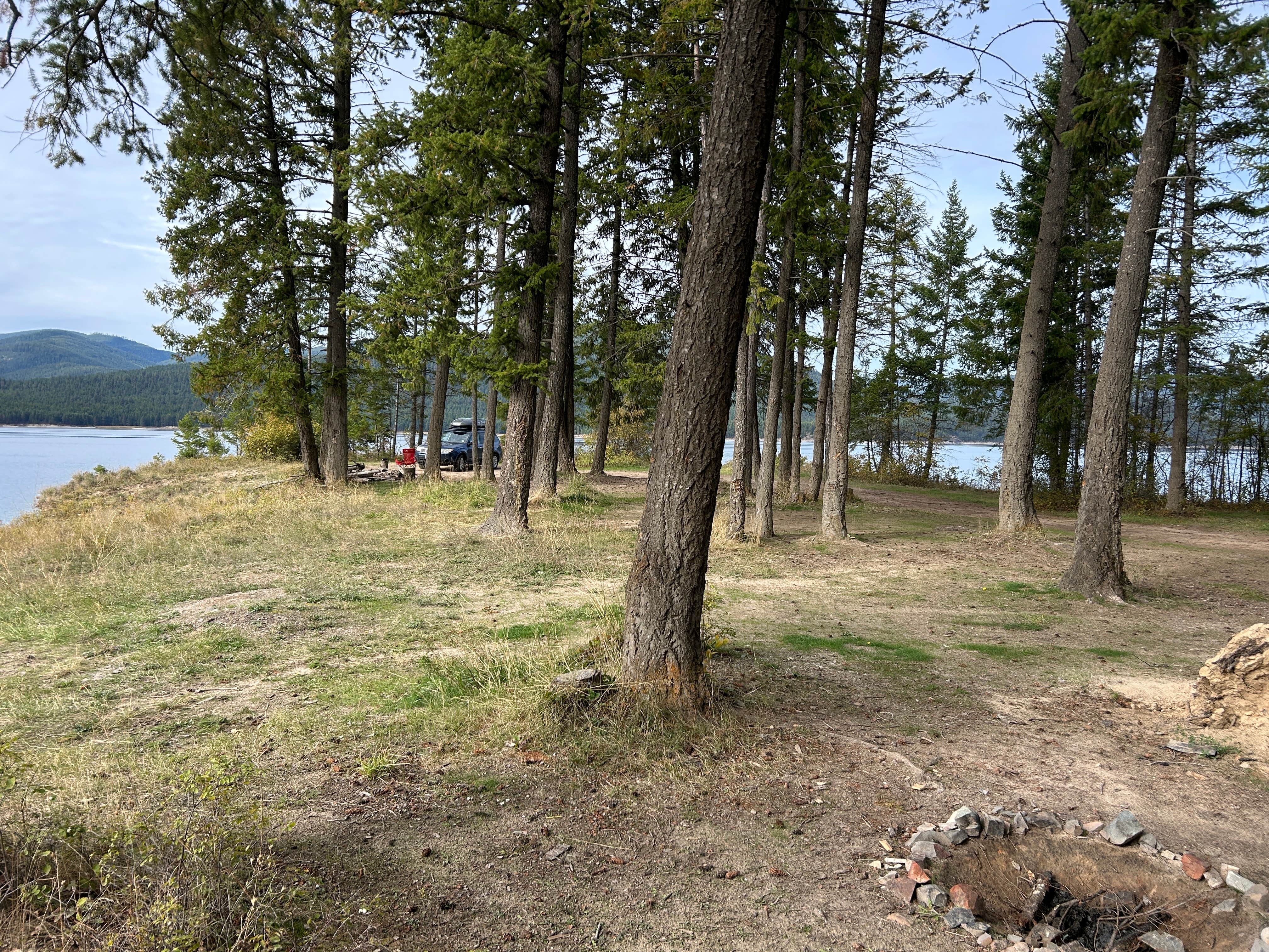 Camper-submitted photo at Lake Koocanusa peninsula near Trego, MT
