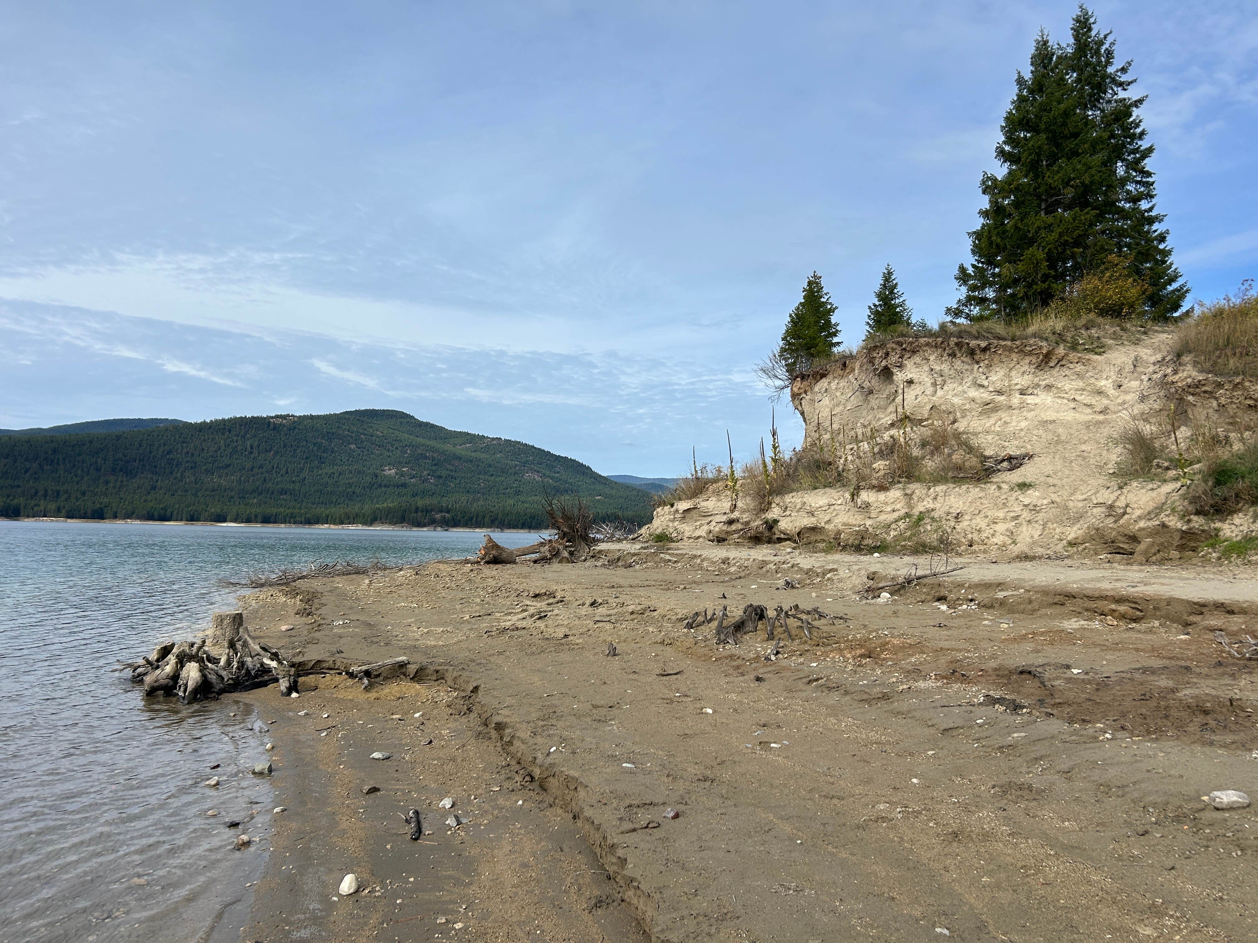Camper-submitted photo at Lake Koocanusa peninsula near Trego, MT