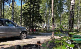 Jordan J.'s photo of camping with pets at Lake Lucile Campground near Palmer, AK