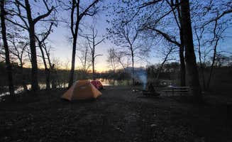 Lydia N.'s photo of tent camping at Lake Maria State Park Campground near St. Louis Park, MN
