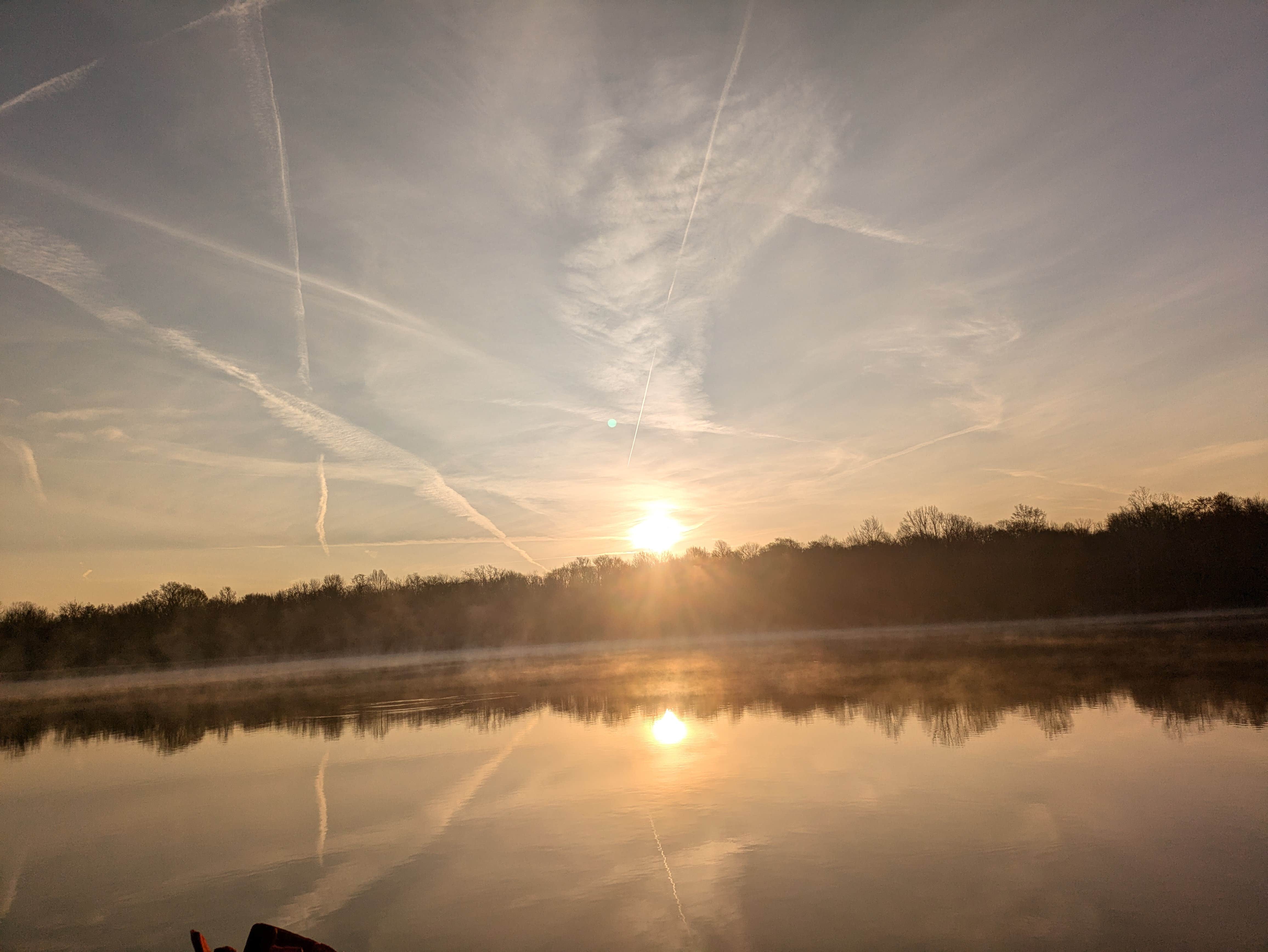 Camper-submitted photo at Lake Mauzy East near Evansville, IN