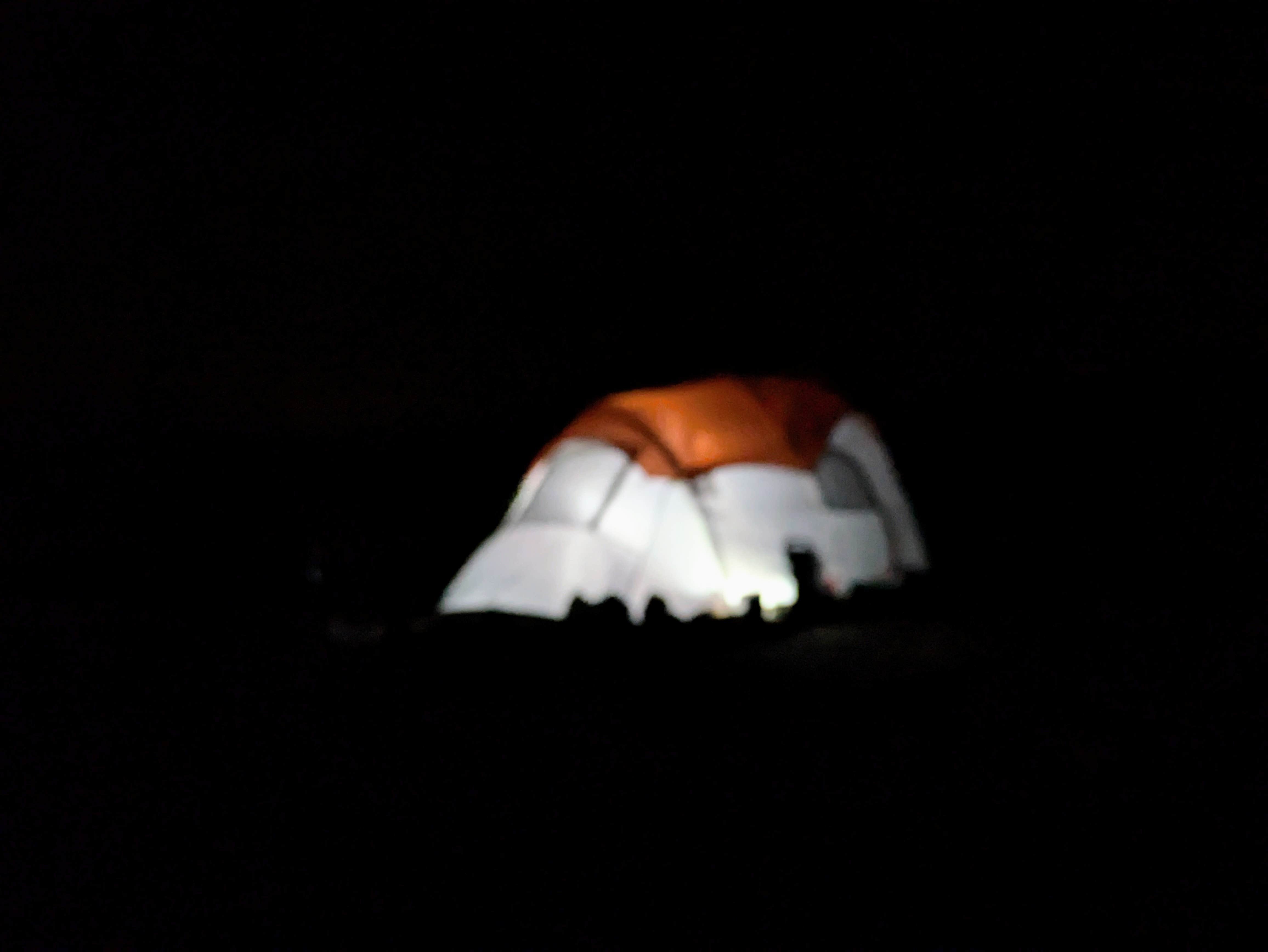 Richy R.'s photo of tent camping at Lake Mauzy East near Evansville, IN