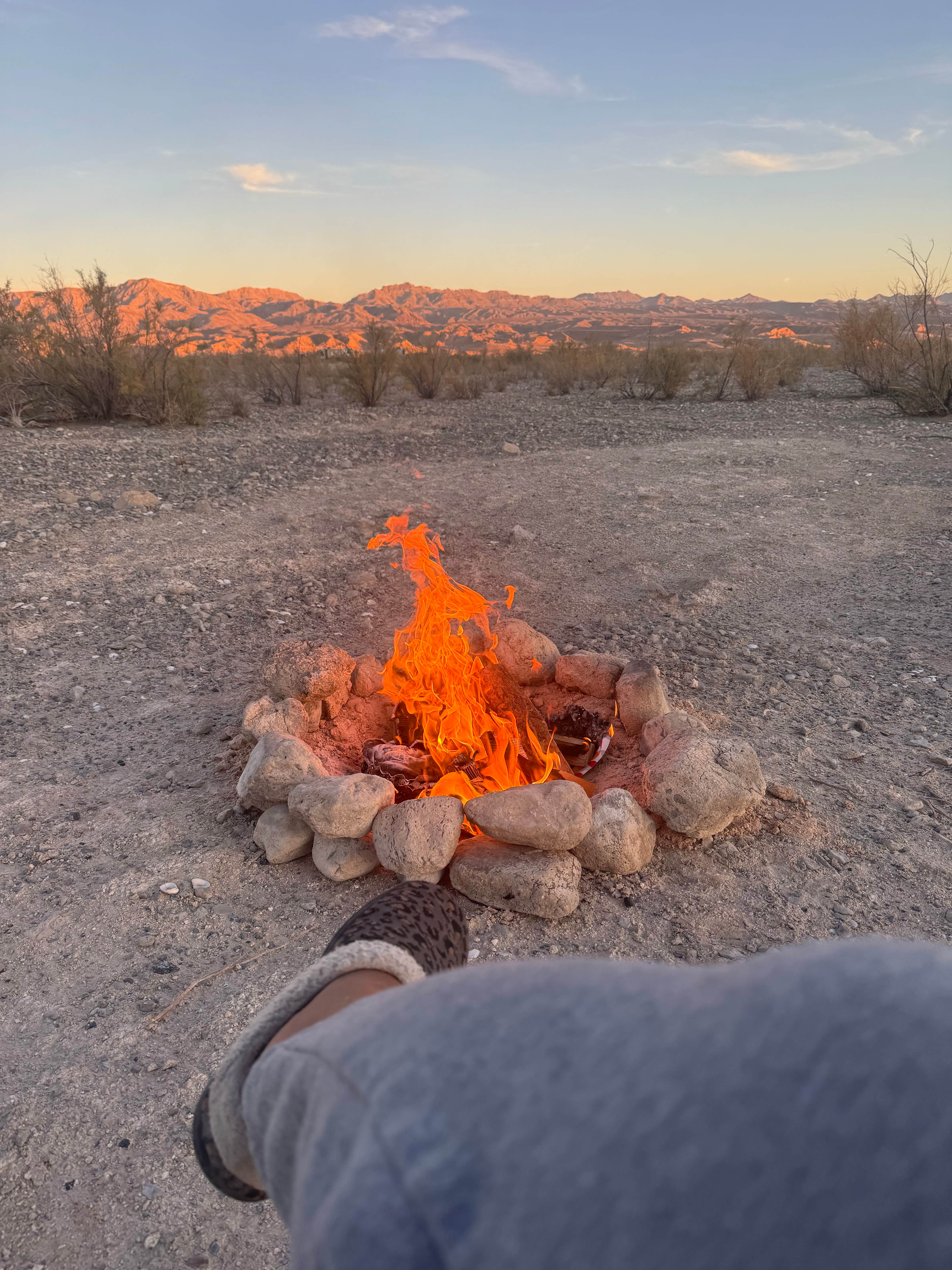Camper-submitted photo at Stewart’s Point Dispersed Camping — Lake Mead National Recreation Area near Bunkerville, NV