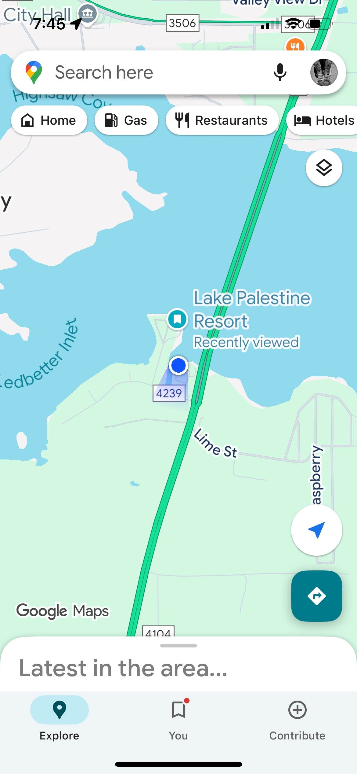 Camper submitted image from Lake Palestine Resort - 2