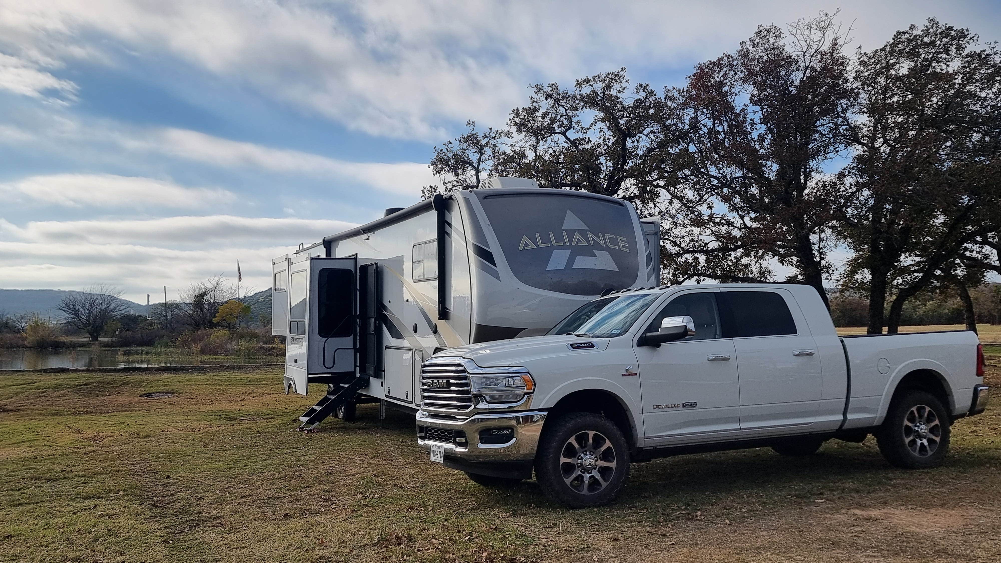 Pierre-Alain G.'s photo of rv camping at Lake Palo Pinto RV Park near Graford, TX